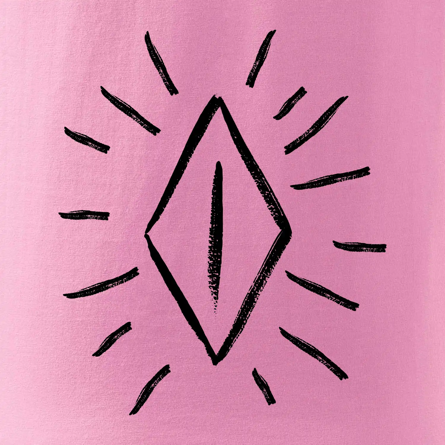 Dámské přirození zarostlé