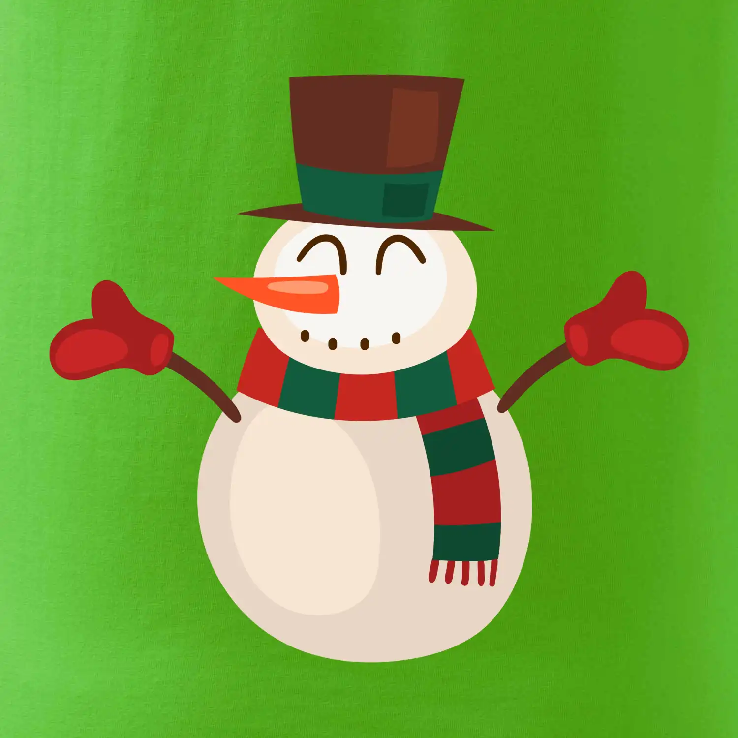 Vánoční sněhulák