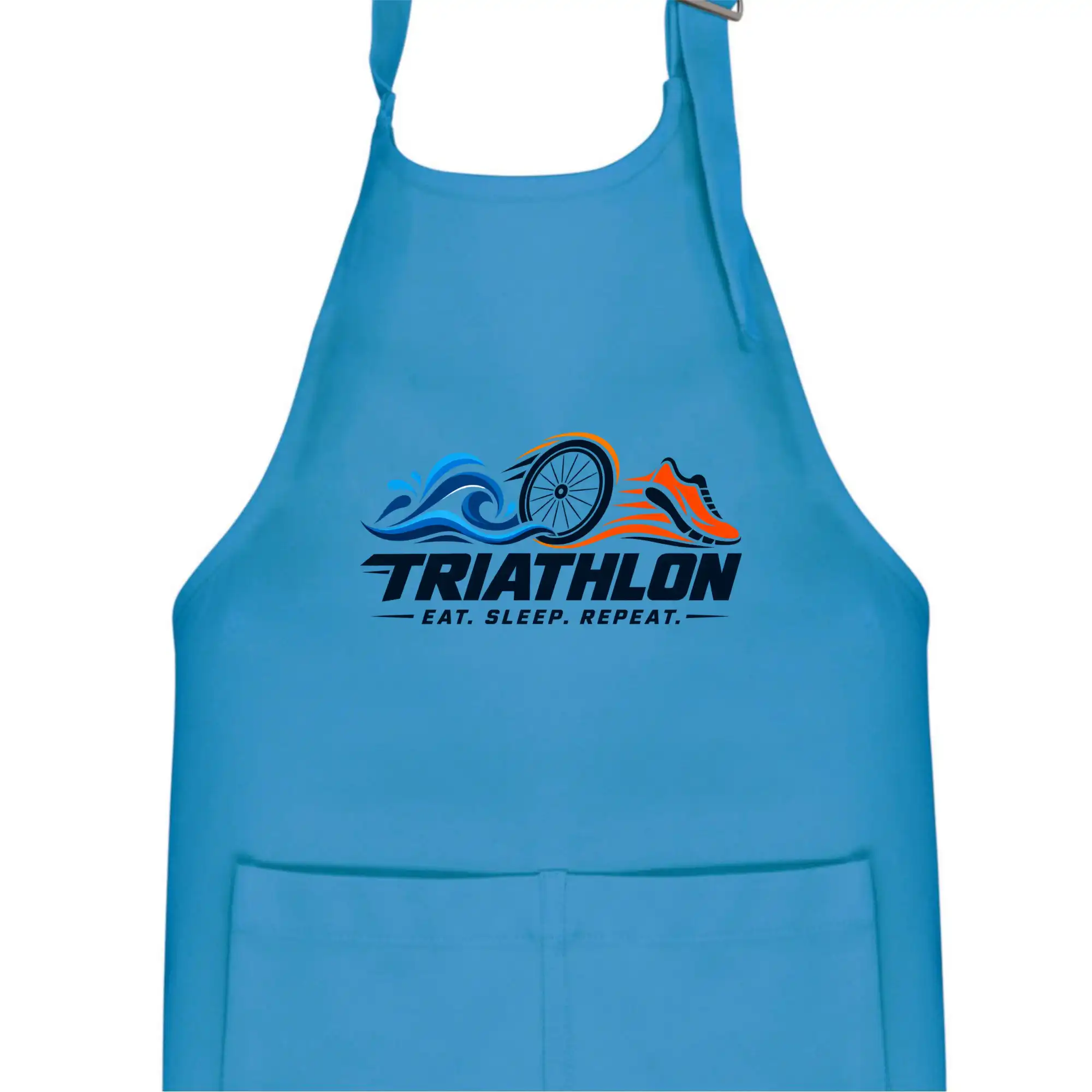 Triatlon plavání kolo a běh eat sleep repeat