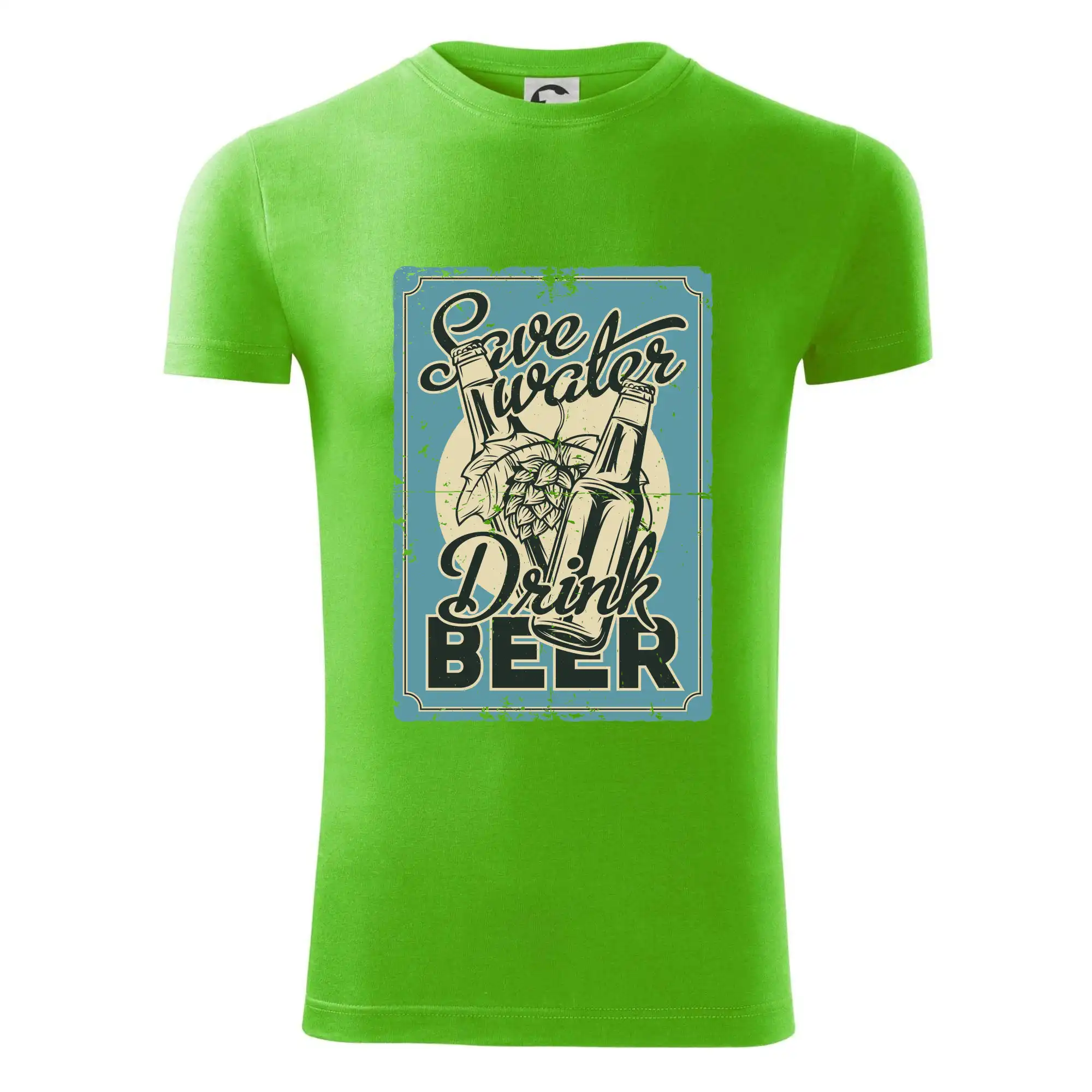 Save water drink beer poster