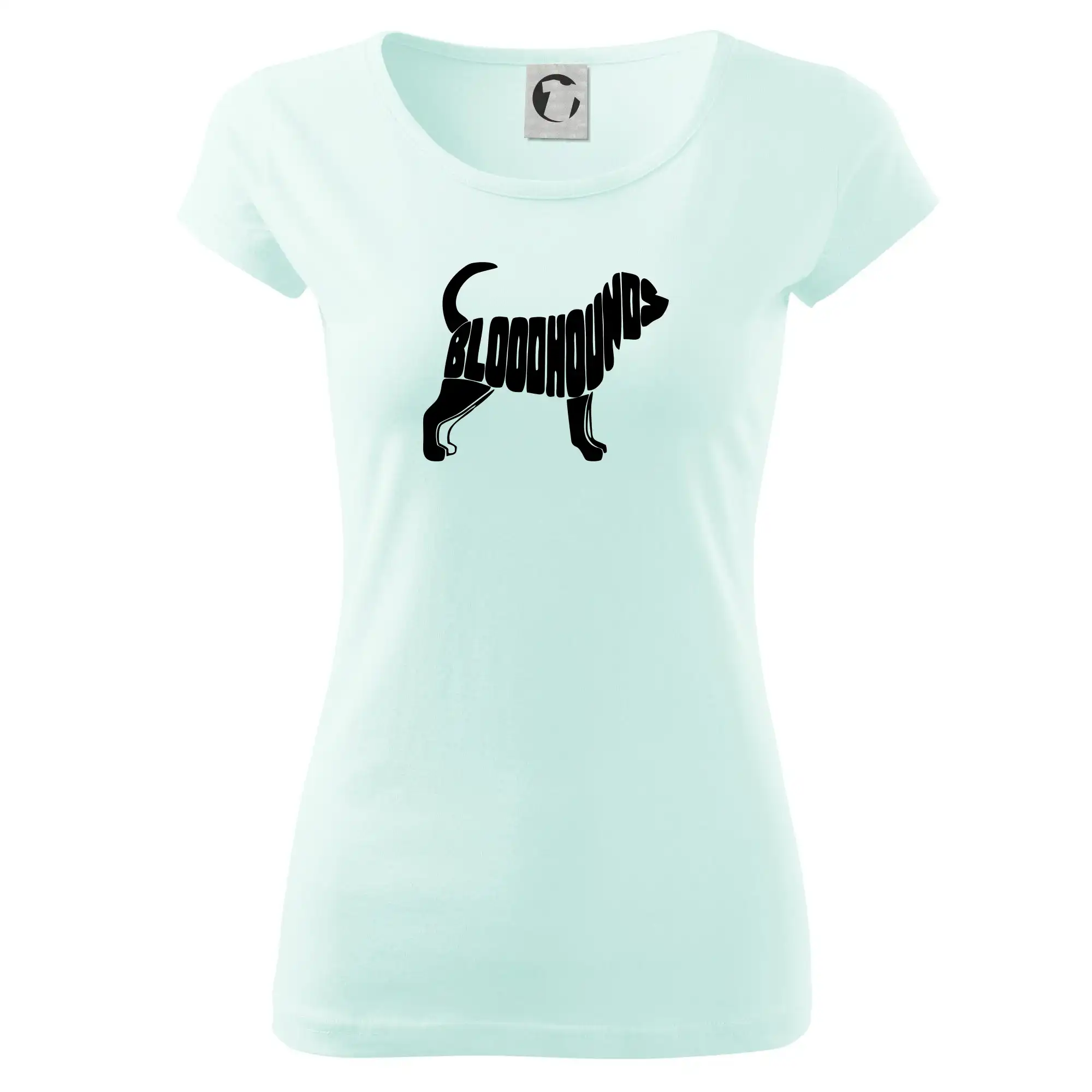 Bloodhound nápis v těle