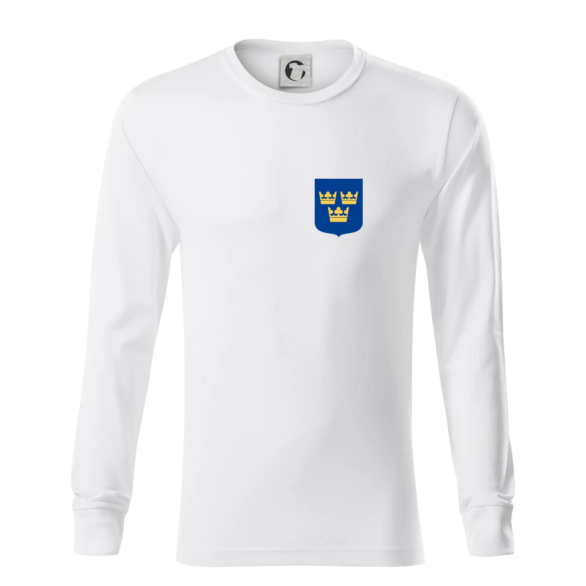 Švédský znak tři korunky na prso
