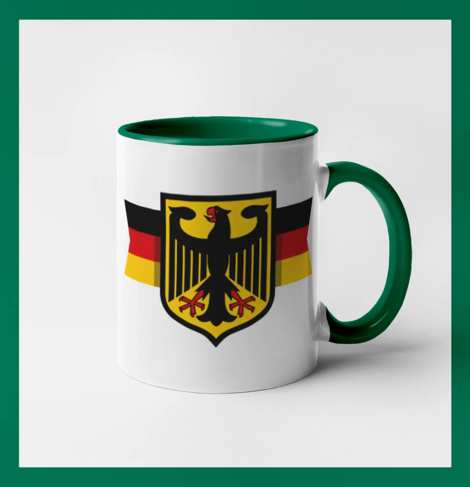 Německá orlice a vlajka