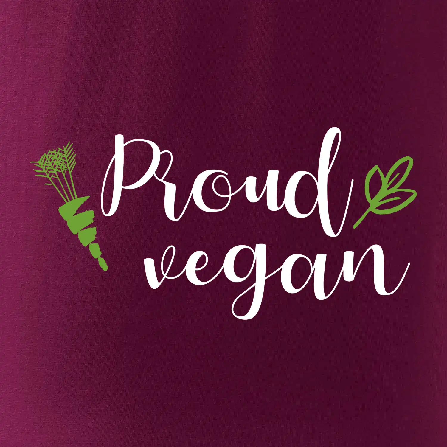 Proud vegan