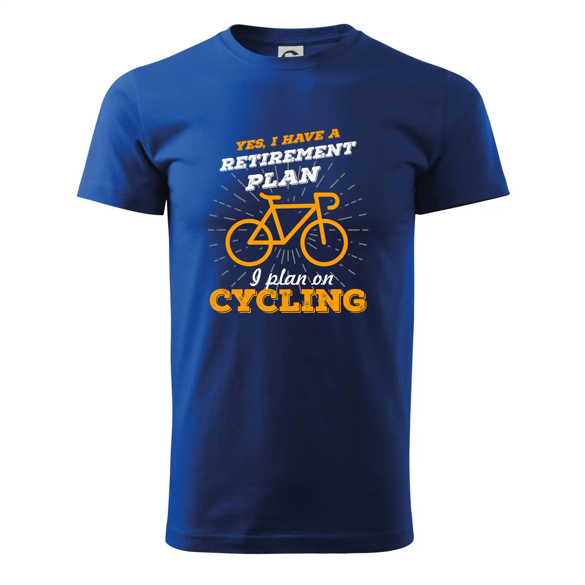 Oranžové kolo - Yes, I have a retirement plan, I plan on cycling
