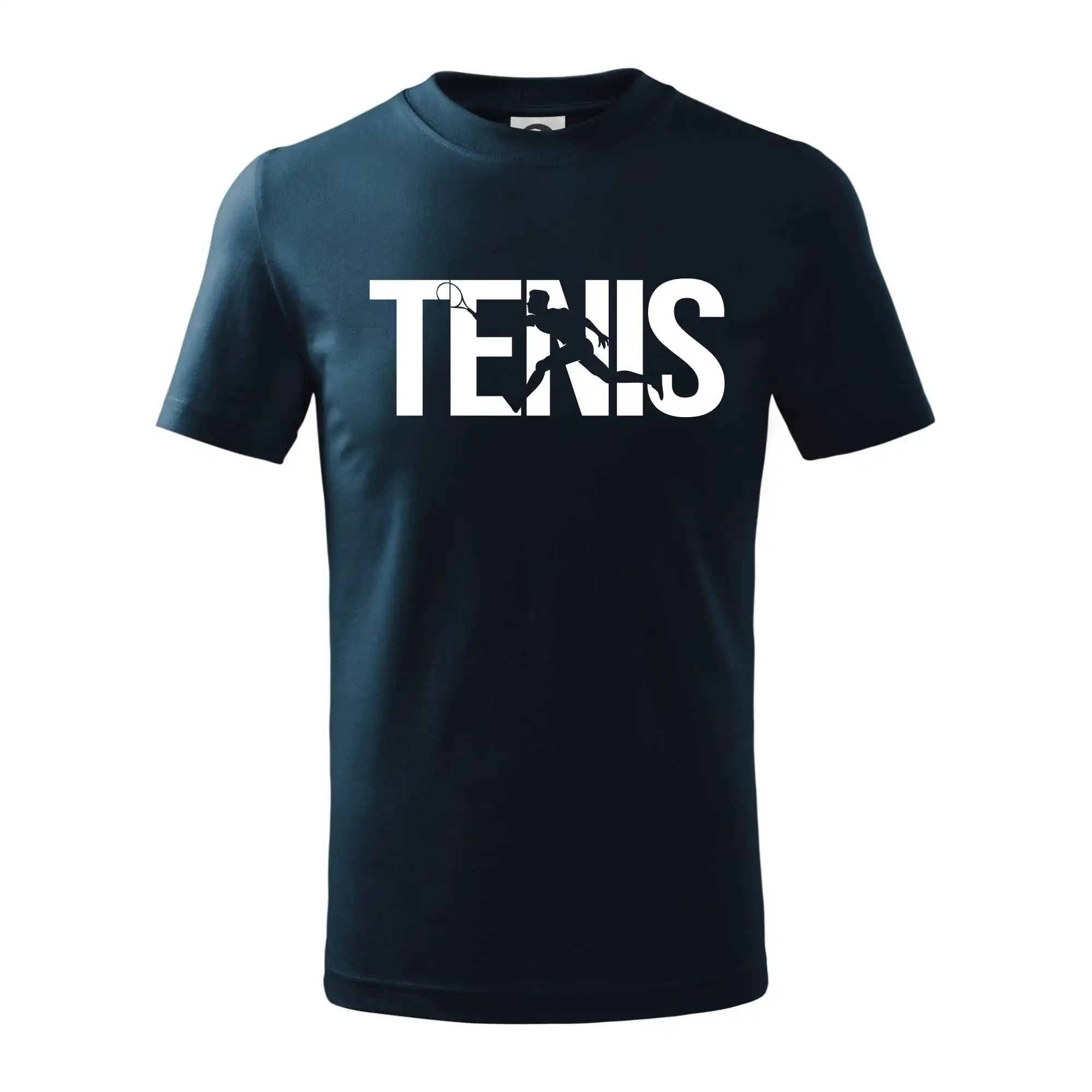 Tenis nápis silueta