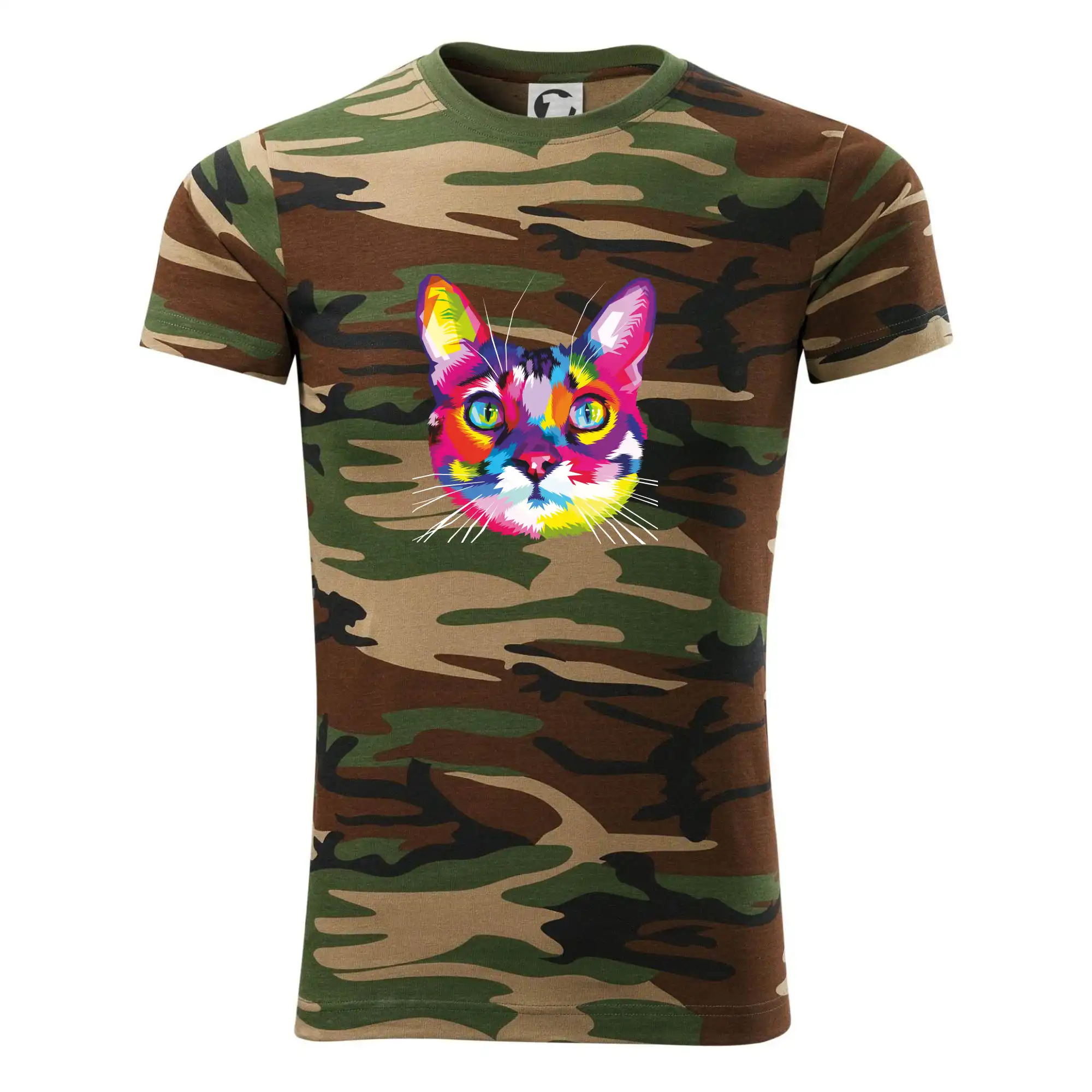 Kočka duhová hlava