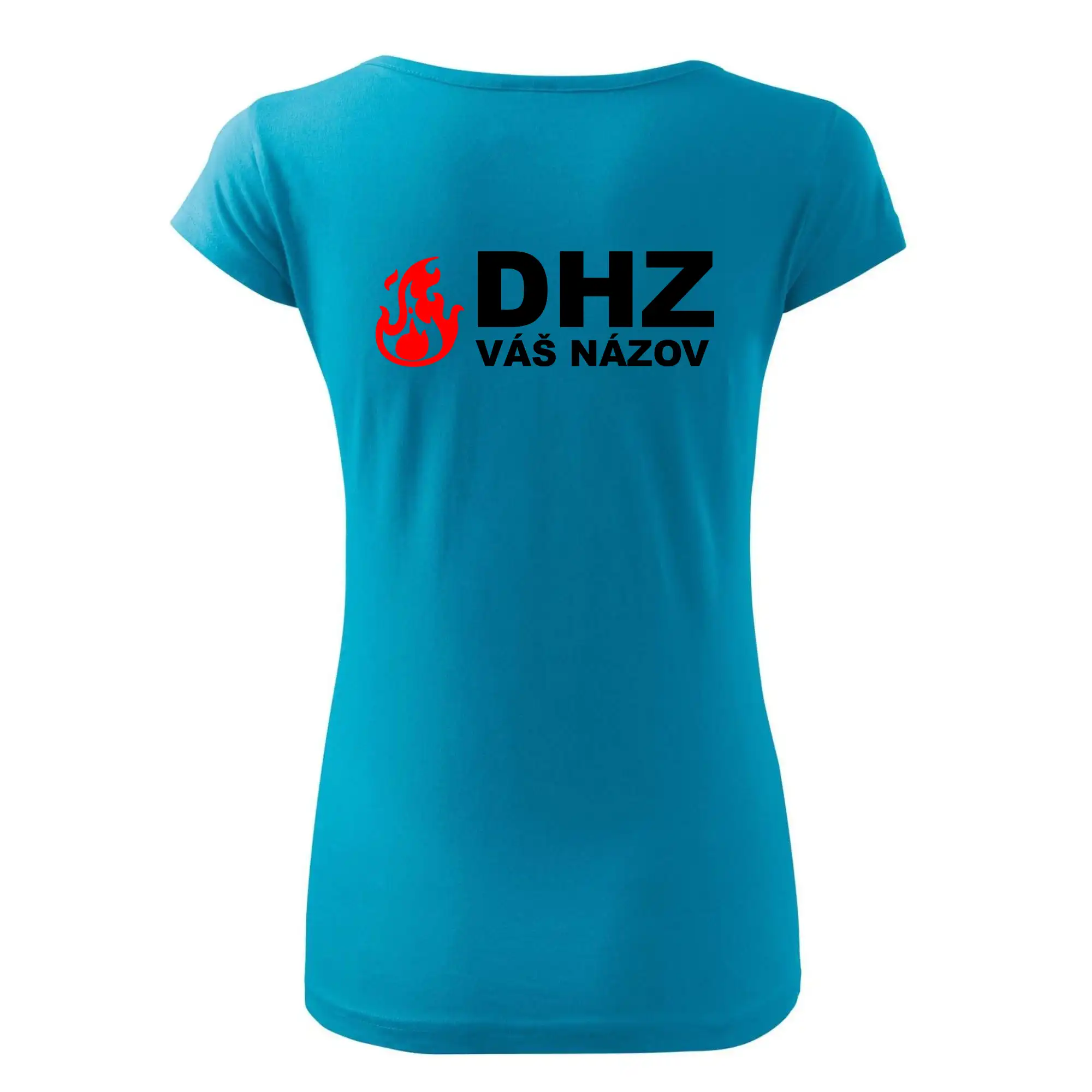 DHZ (oheň, názov sboru - vlastný nápis)