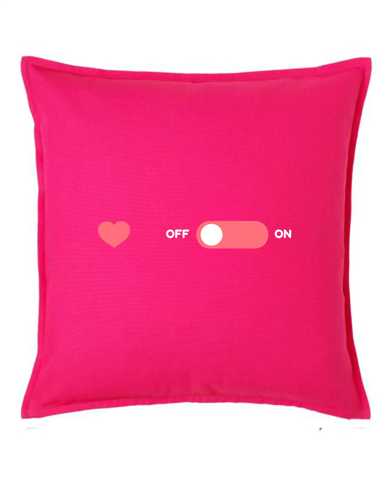 Tričká pre zamilovaných - Love OFF - Vankúš 50x50