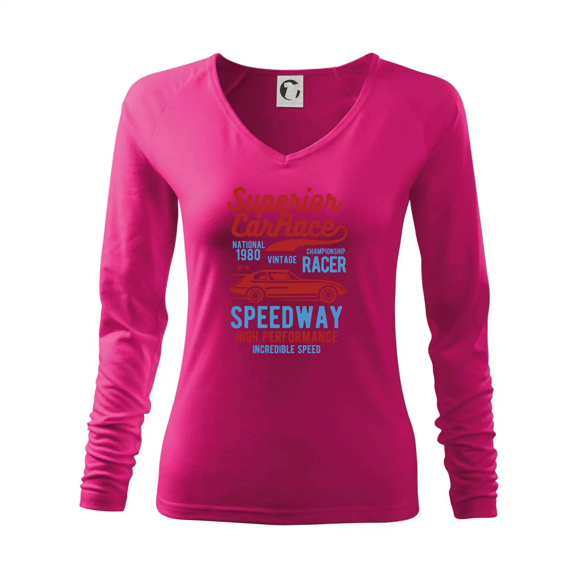 Auto tričká - Superior Car Race - Tričko dámske Elegance