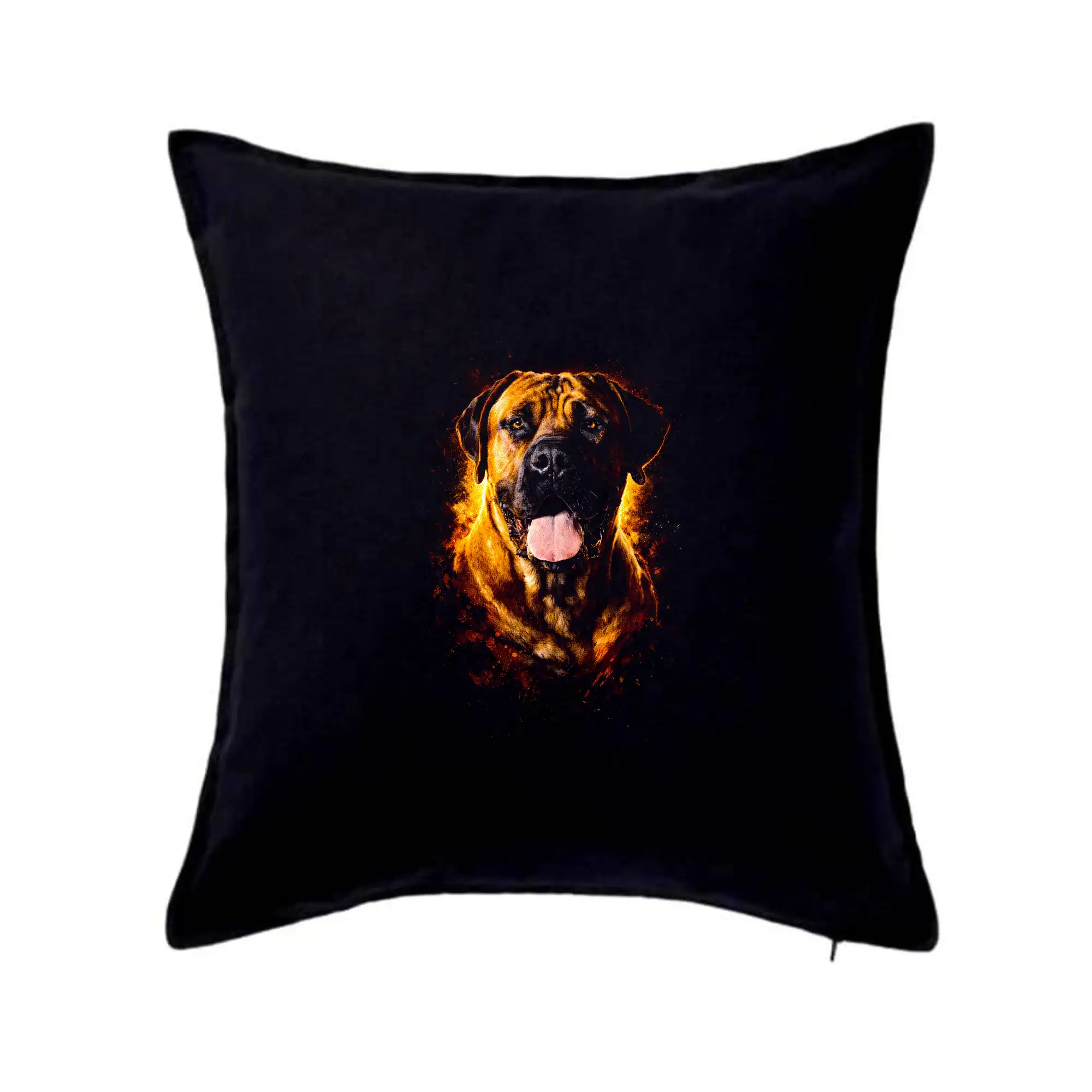 Ostatné psie plemená - Obrázok poltón búrsky buldog (Boerboel) - Vankúš 50x50