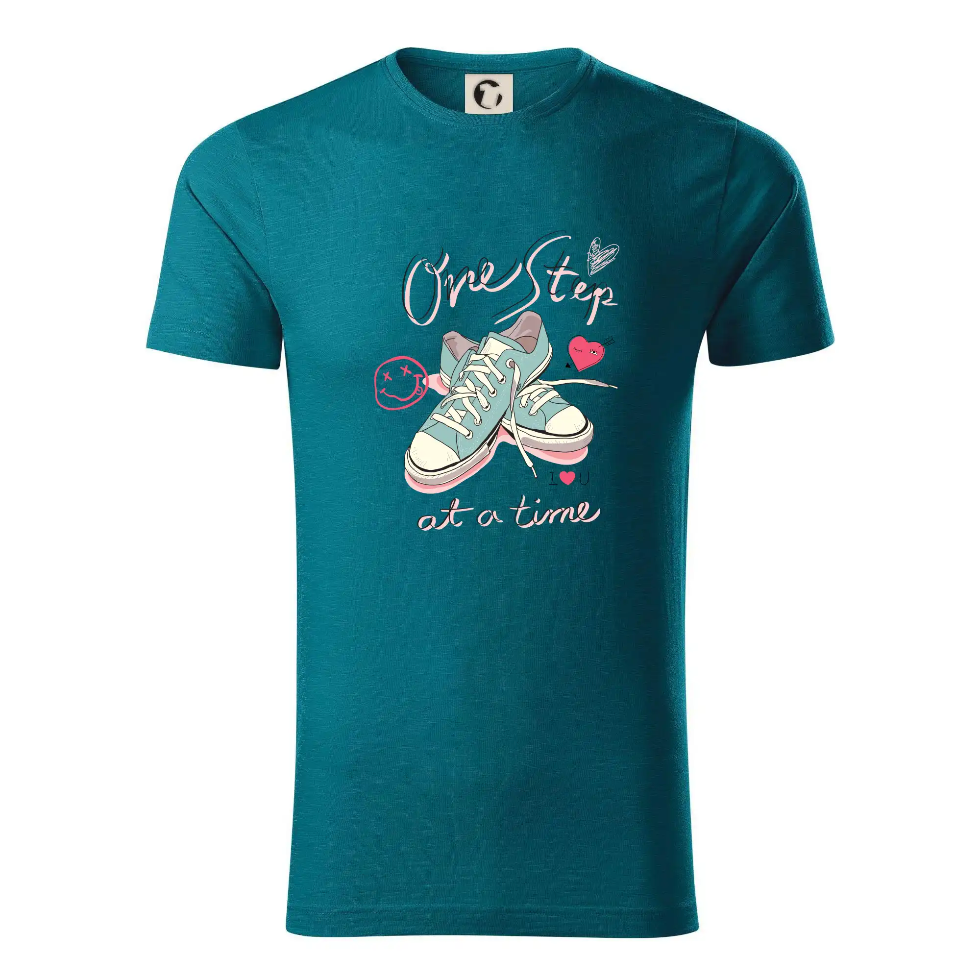 Grafické tričká - Pastel Sneaker - Tričko z organickej bavlny