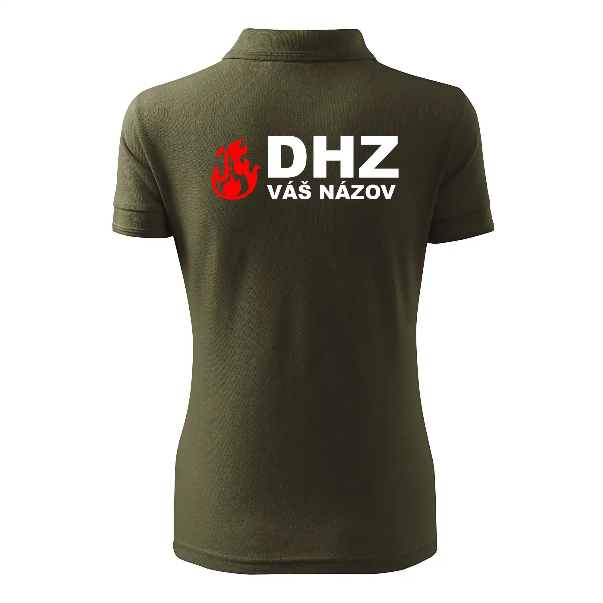 DHZ (oheň, firesport, názov sboru - vlastný nápis)