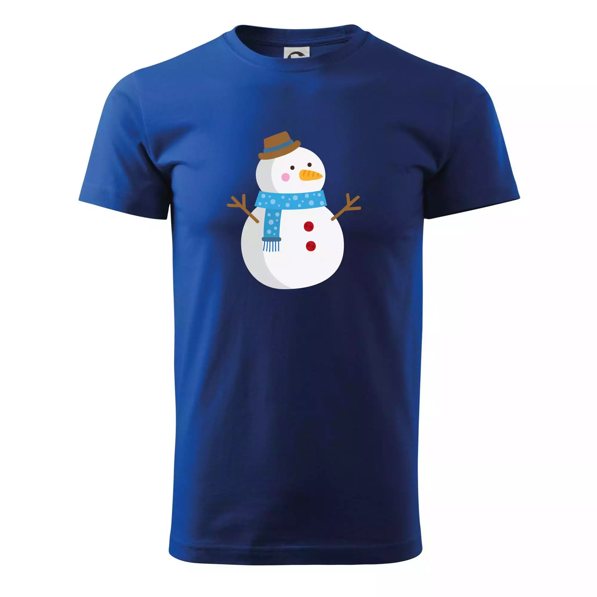 Sněhulák se šálou