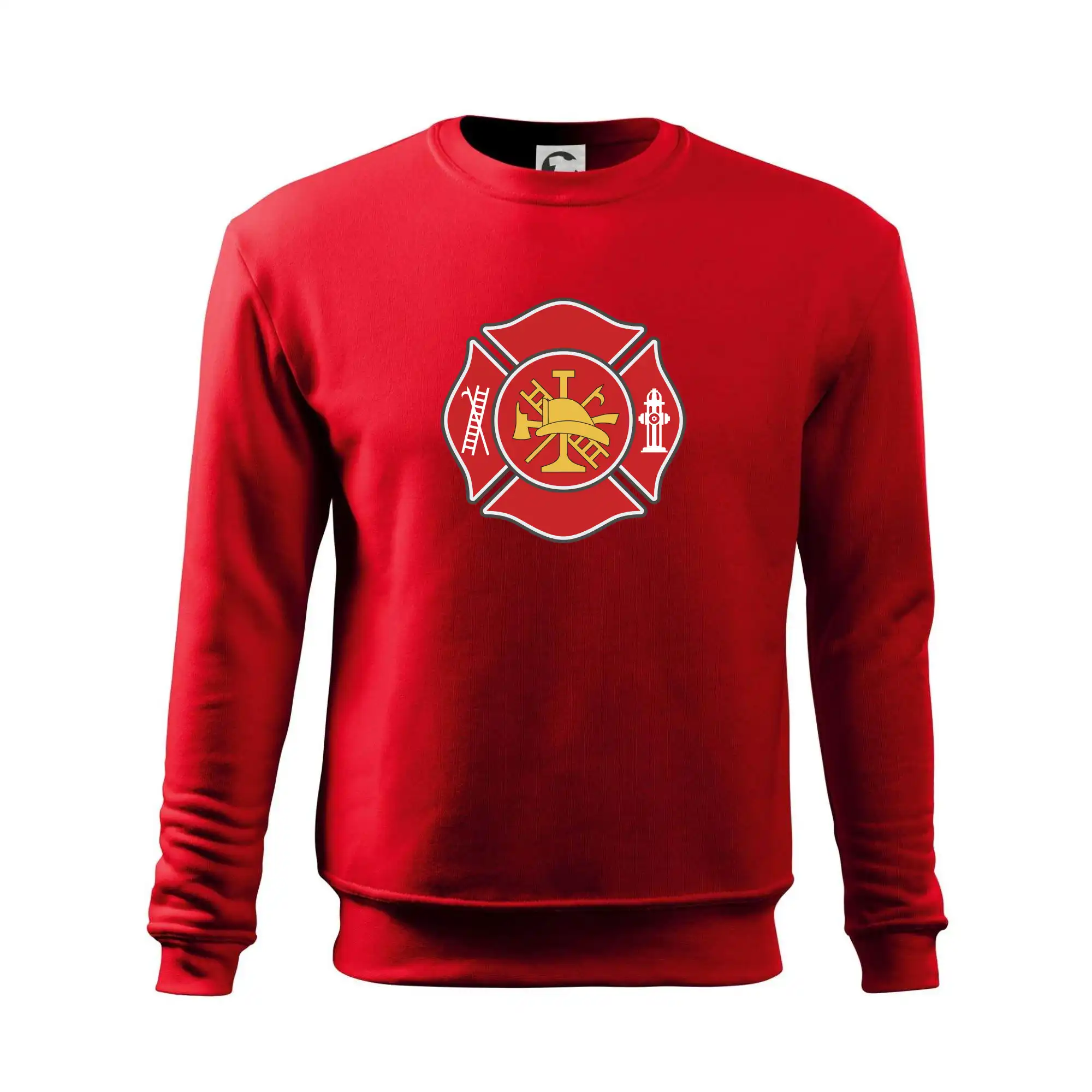 Fire department logo červené
