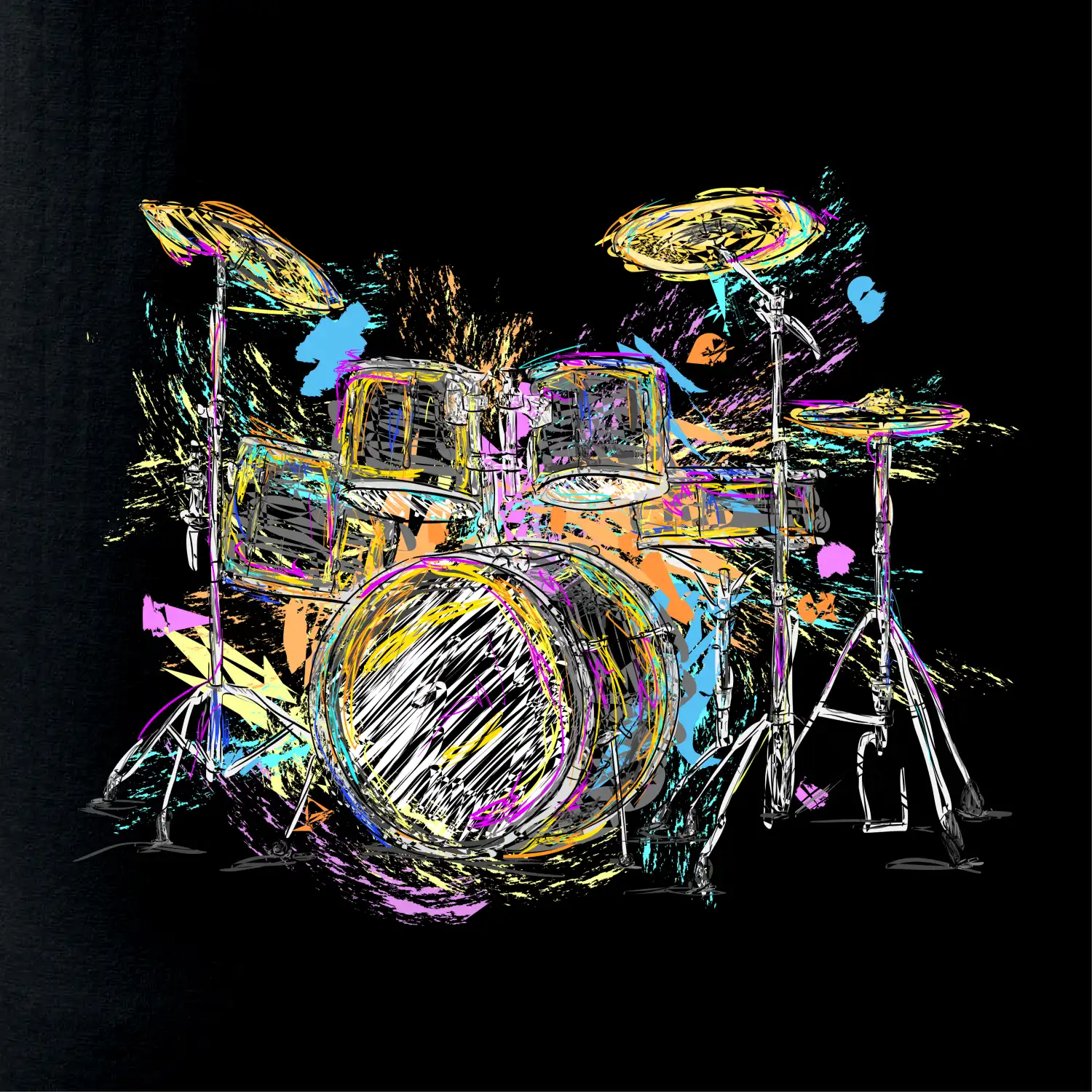 Bicí barevné splash