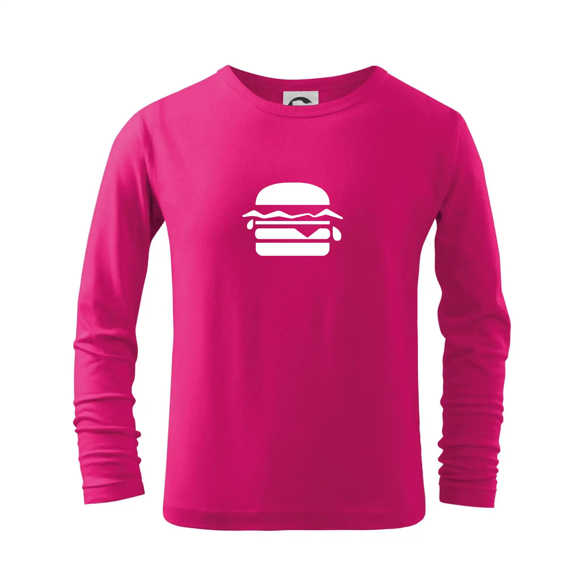 Hamburger ikona - Tričko detské Long Sleeve