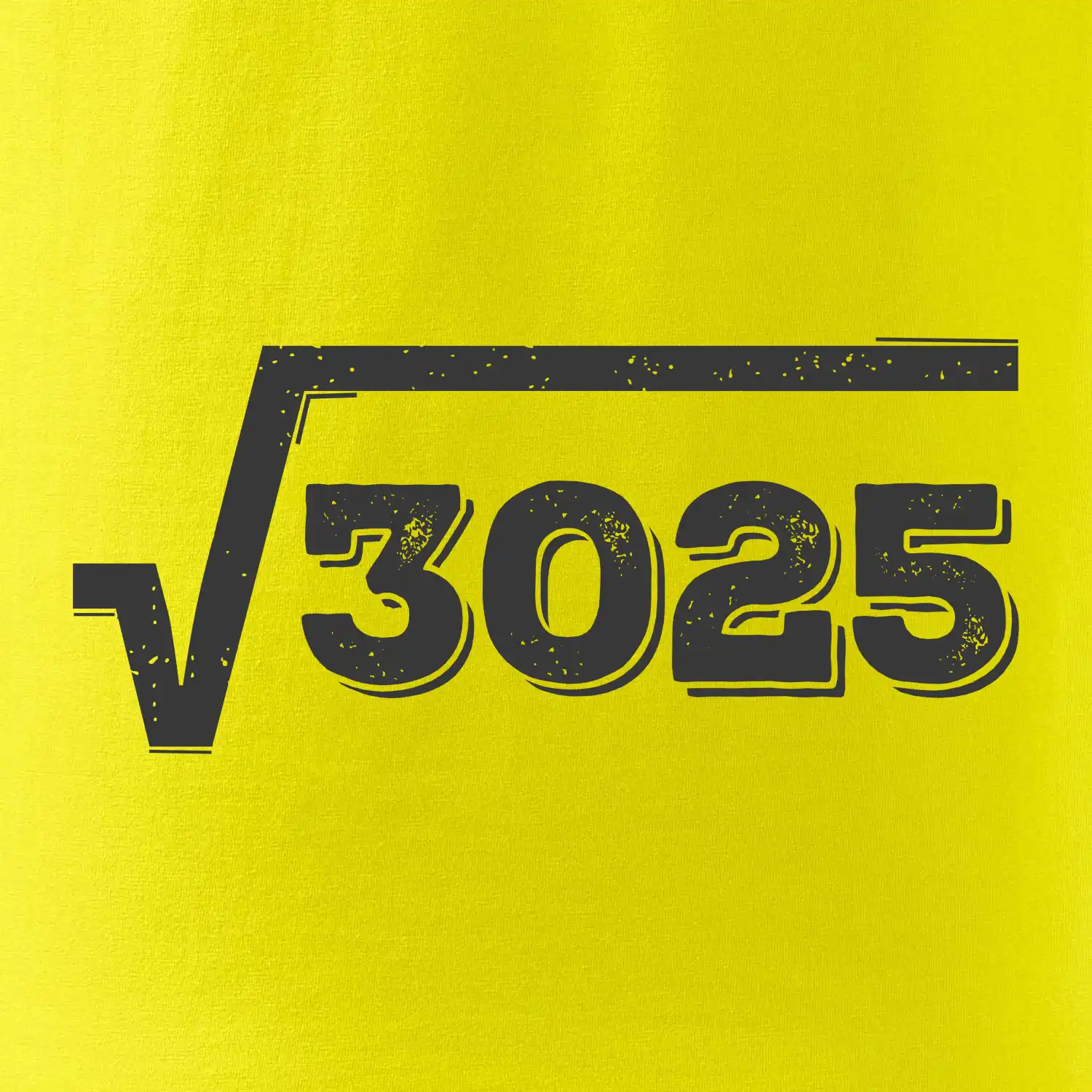 Narozeniny odmocnina 55