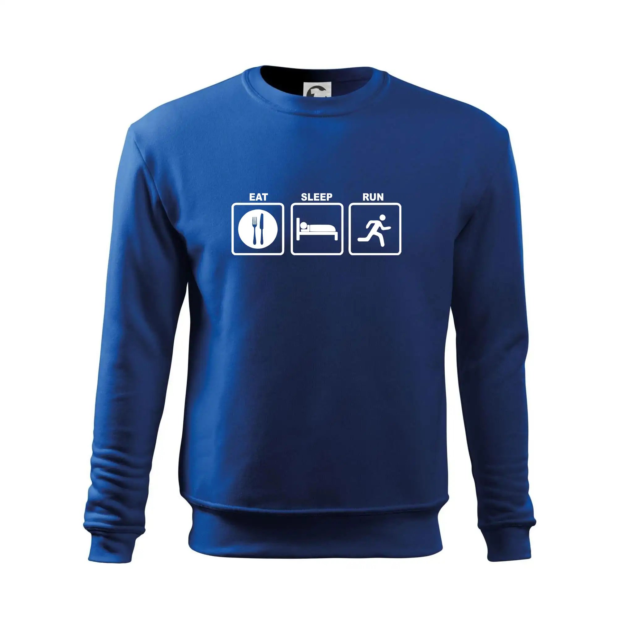 Eat sleep run čtverce