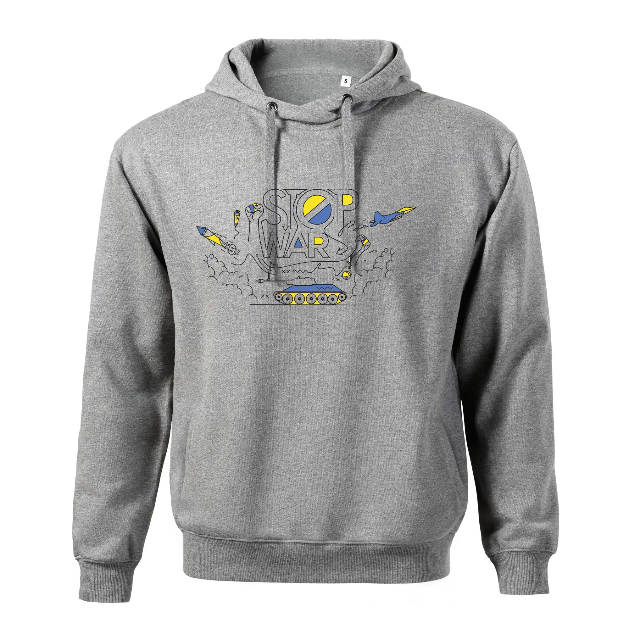 Stop war - Ukrajinské barvy