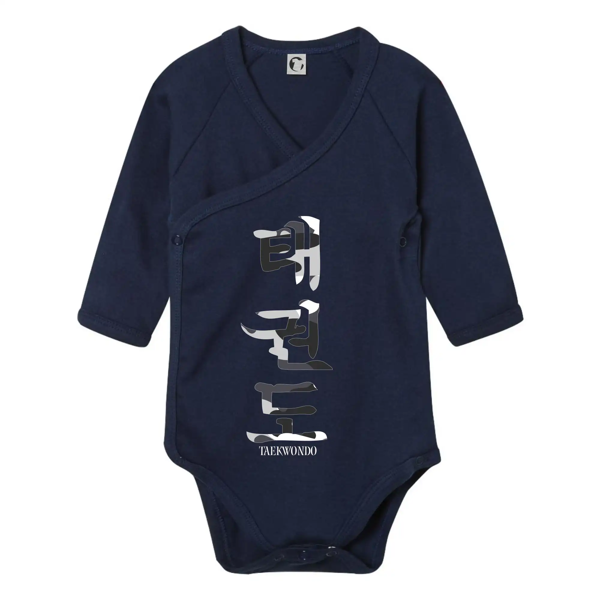 Taekwondo maskáčový nápis