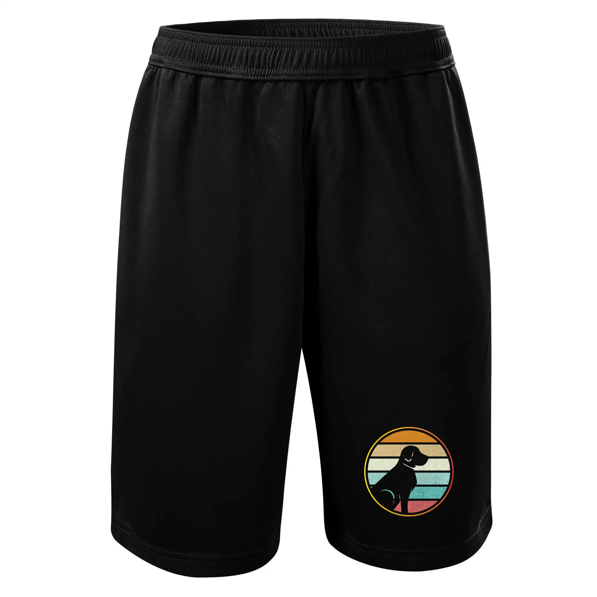 Retro kruh - sedící pes