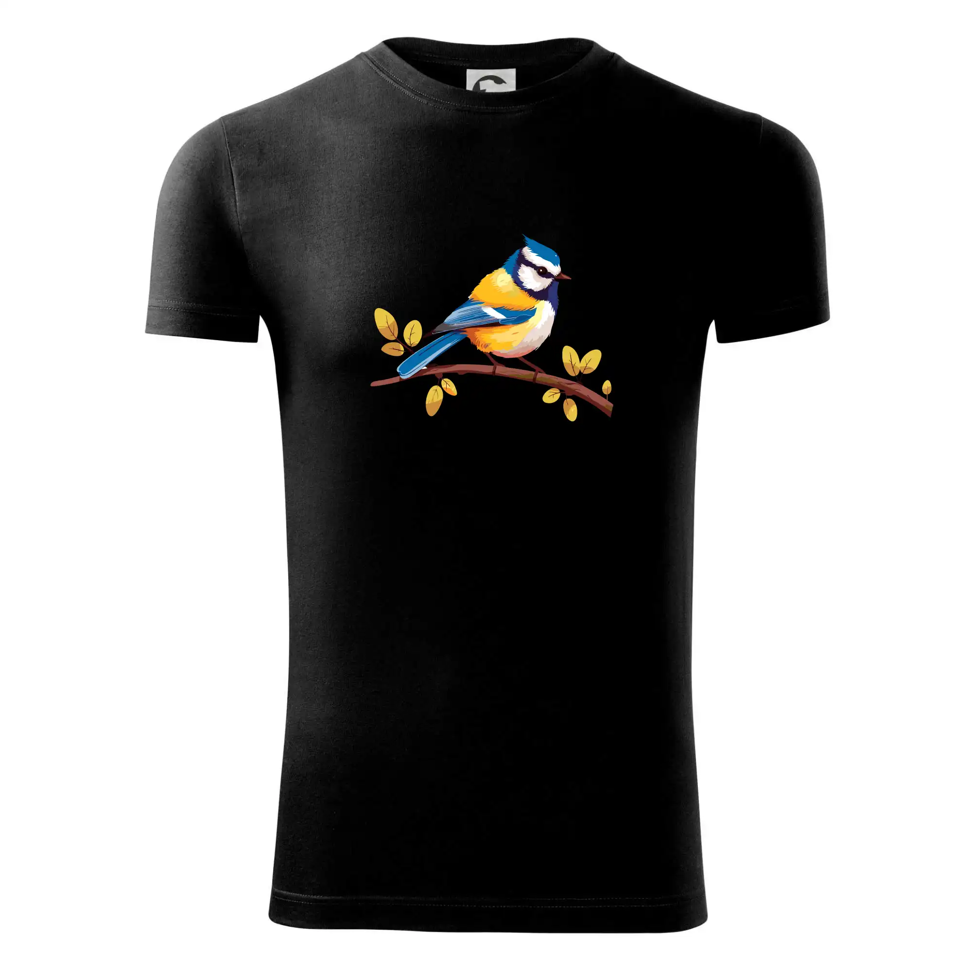 Sýkorka modřinka kreslená