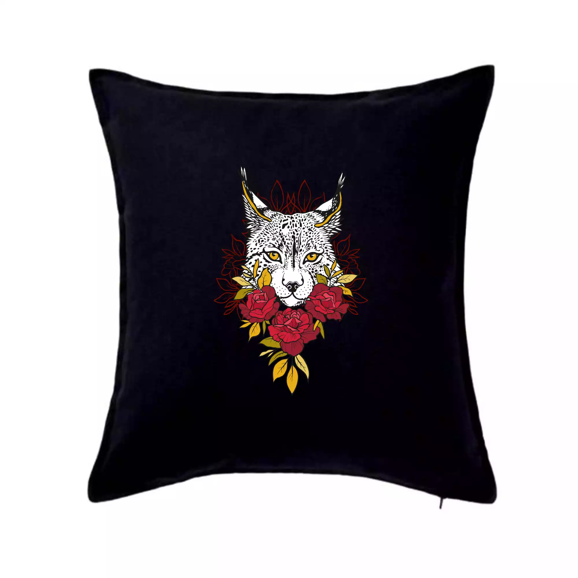 Rys s červenými ružami (Pecka design)