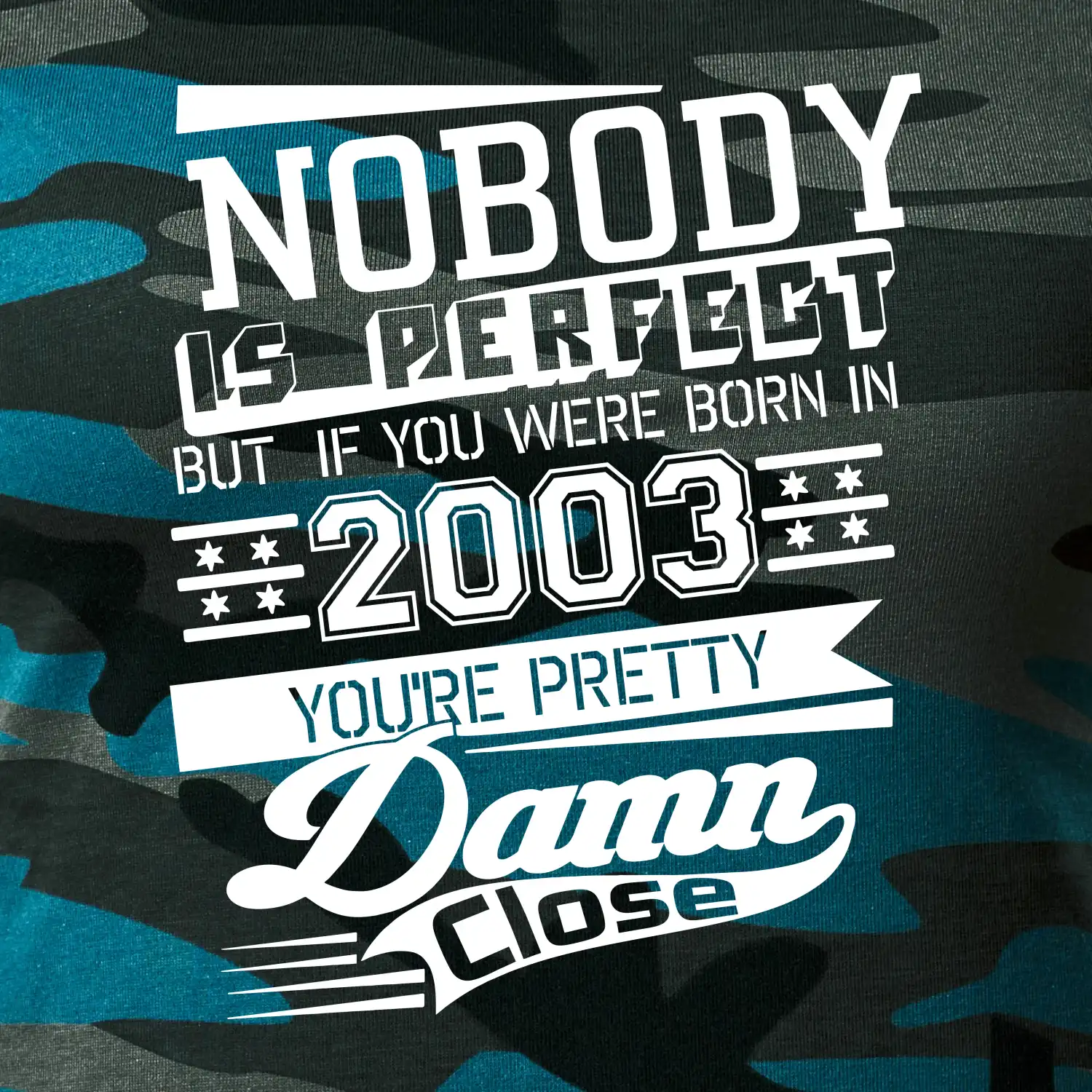 Nobody is perfect - 2003