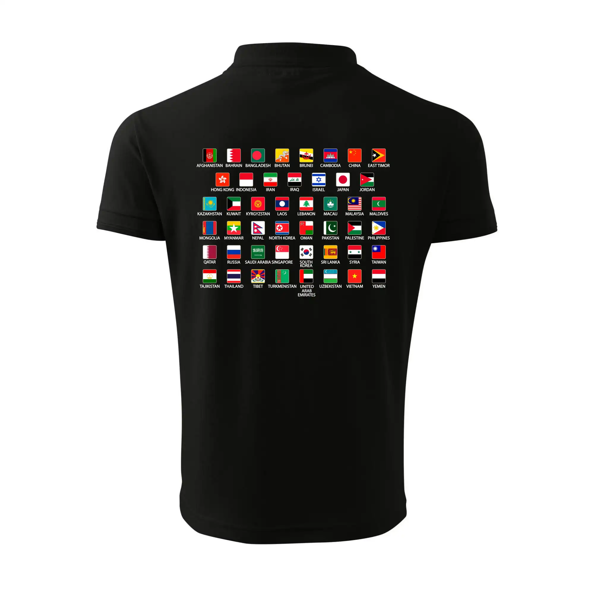 Vlajky států - Asie