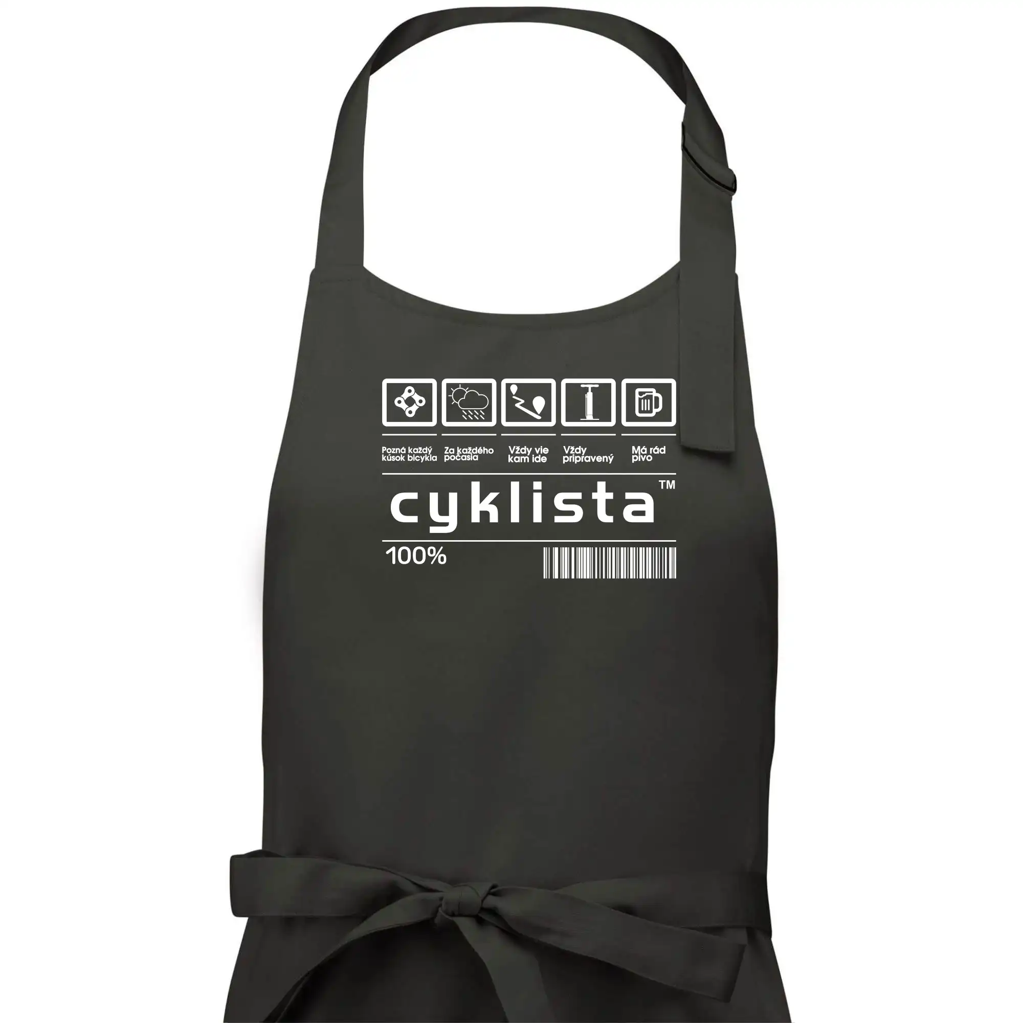 Čiarový kód - cyklista