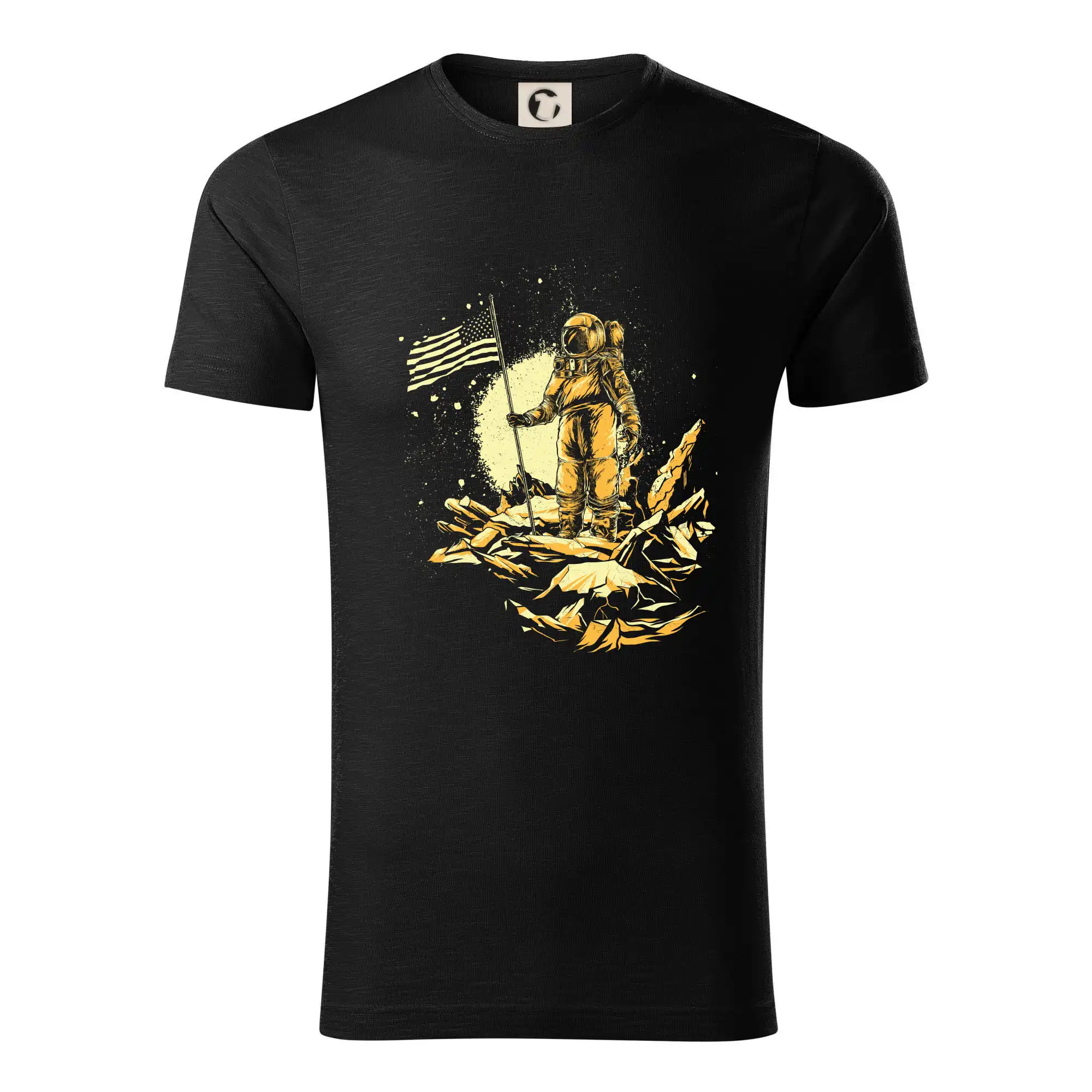 Vesmirne tričká - The American Astronaut - Tričko z organickej bavlny