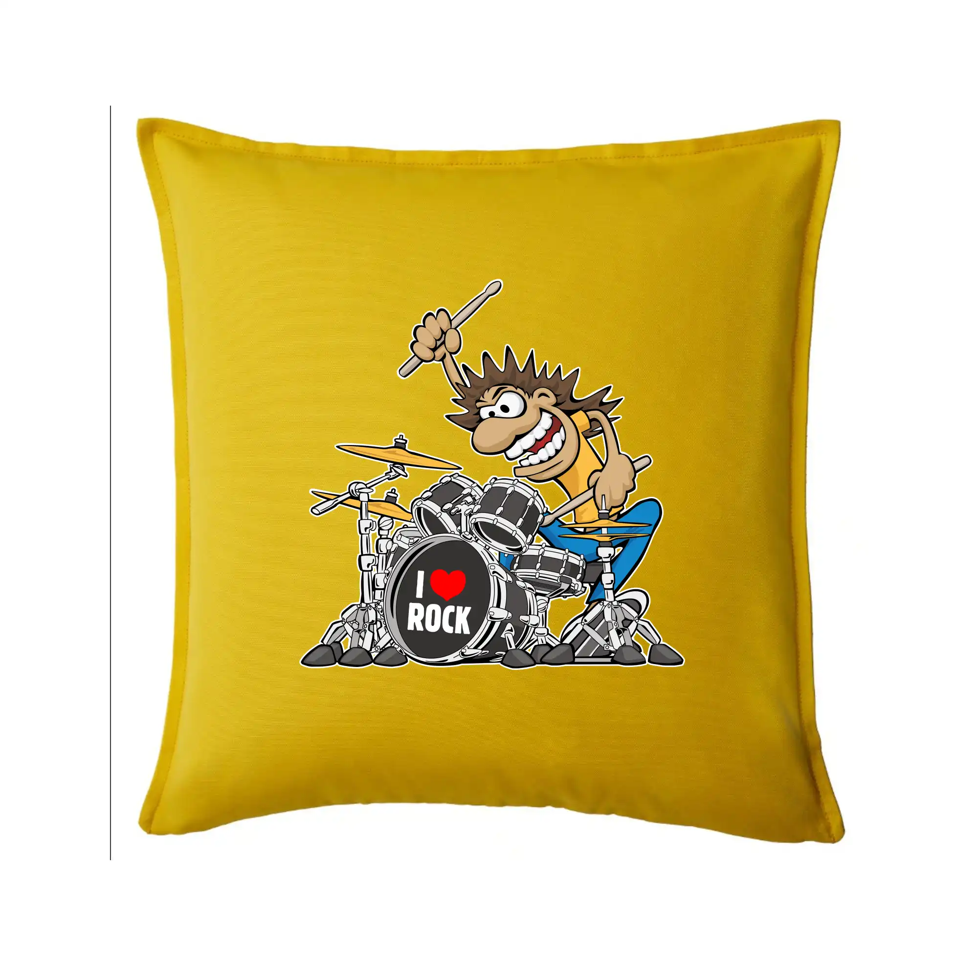 I love rock bubeník - Vankúš 50x50
