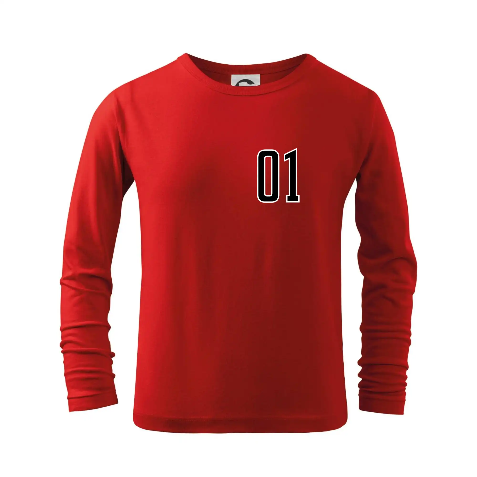 Tričká pre futbalistov - Môj najobľúbenejší hráč - Vaše meno a číslo - Tričko detské Long Sleeve