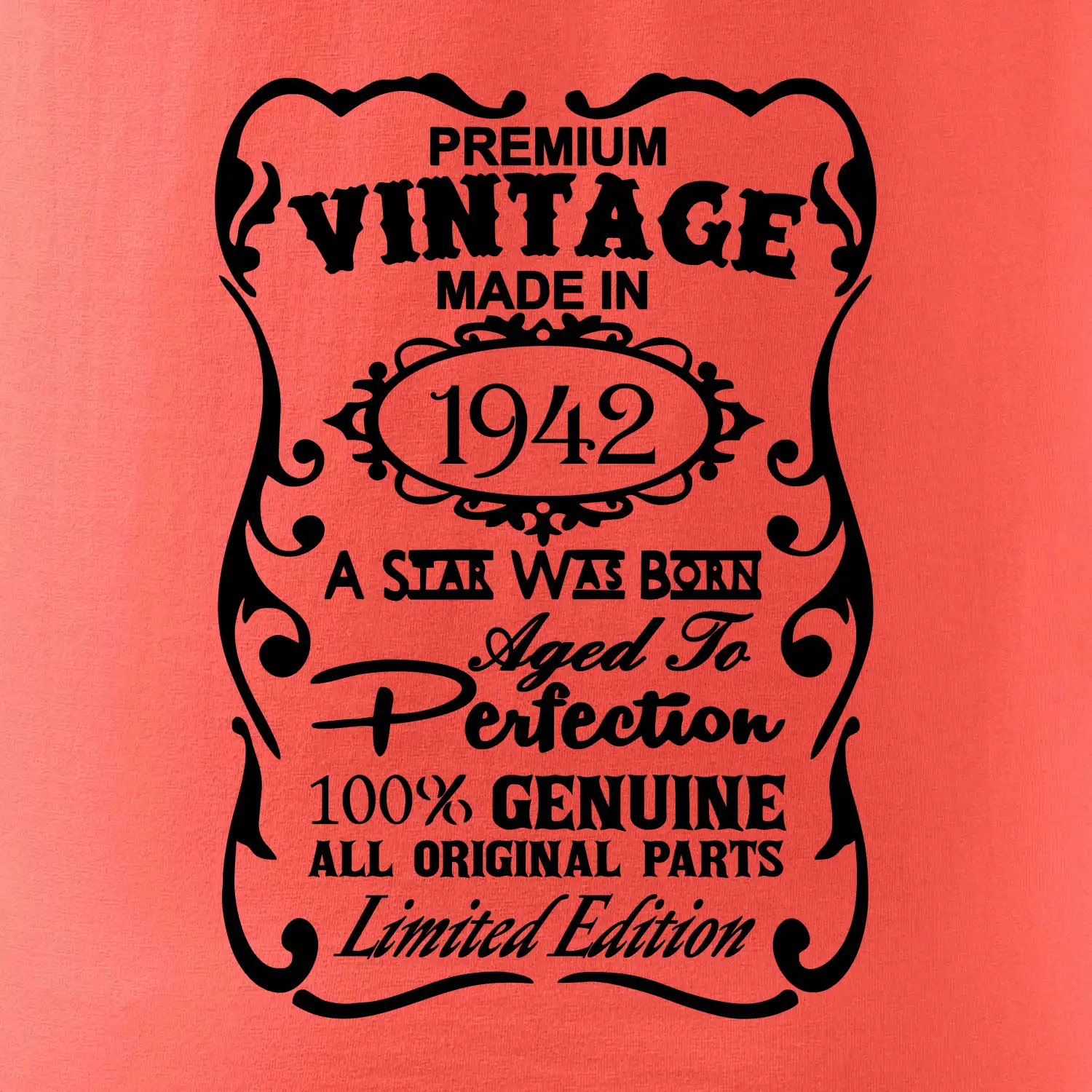 Vintage Etiketa - 1942