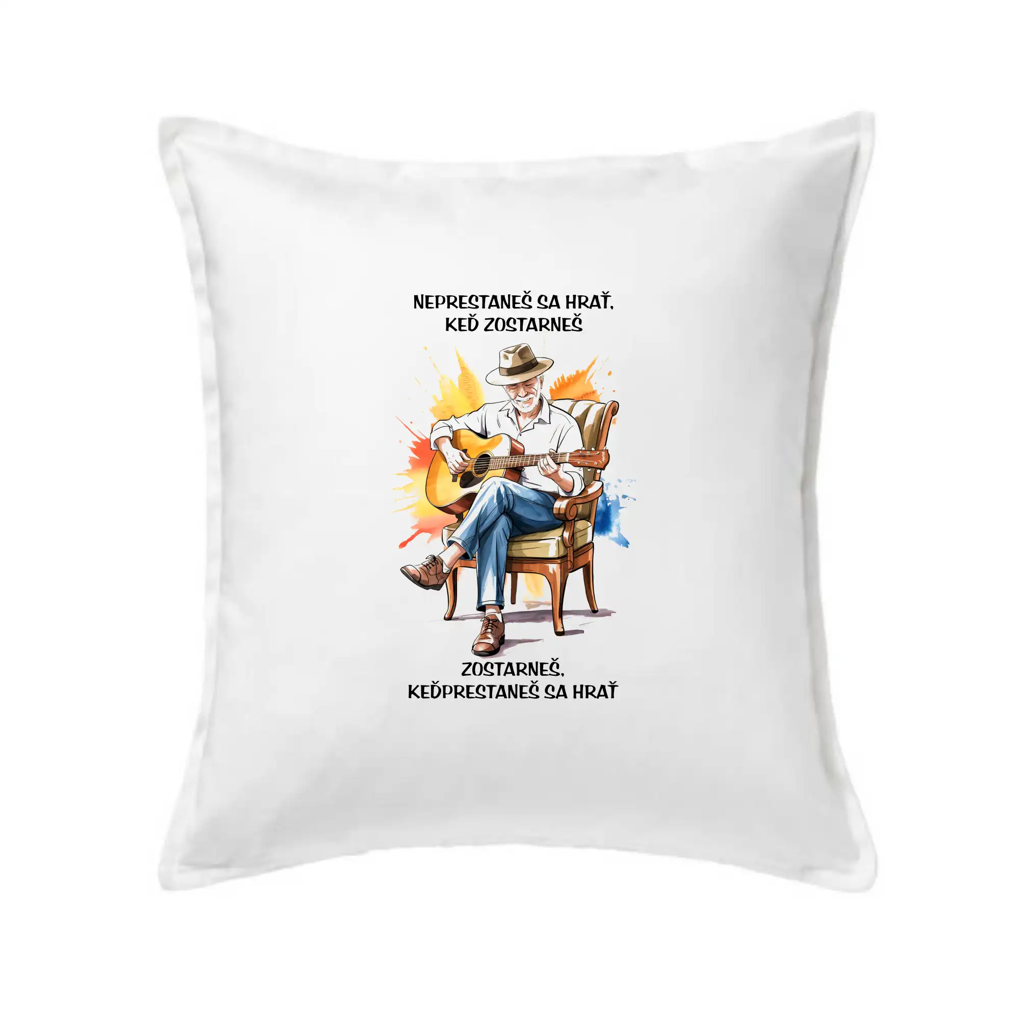 Neprestaneš hrať,keď zostarneš - Vankúš 50x50