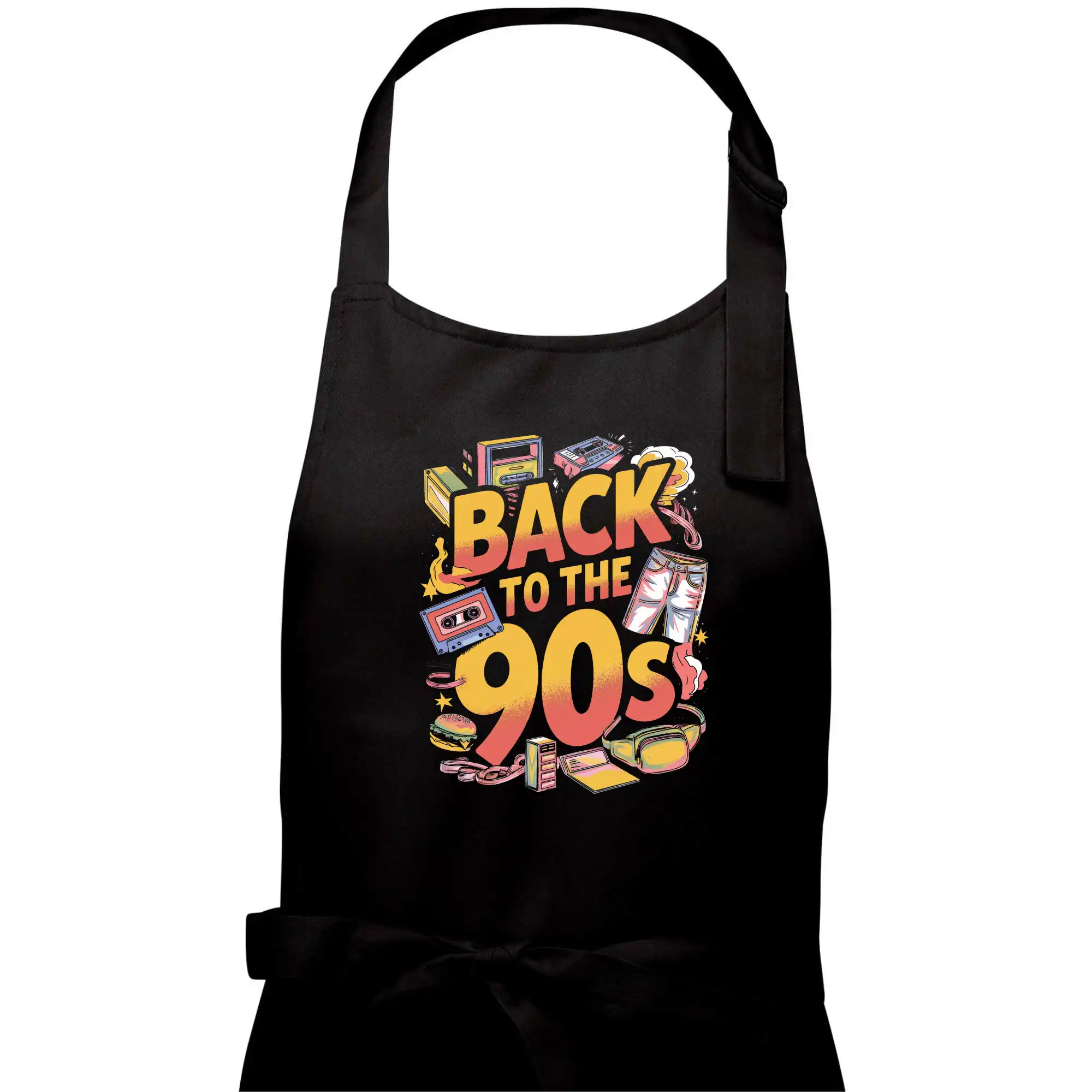Back to 90s - spomienky - Dámska zástera na varenie