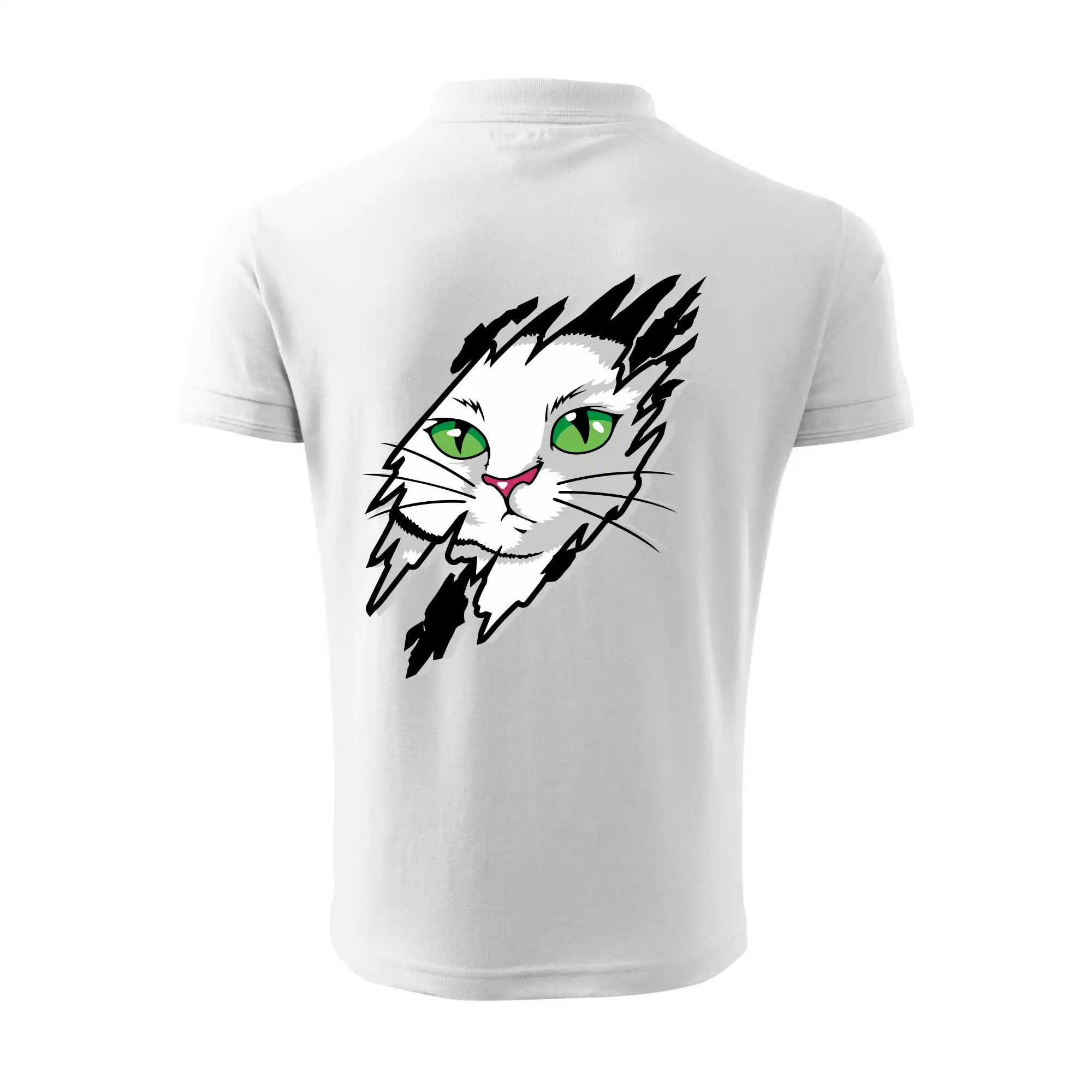 Kočka v roztrženém triku