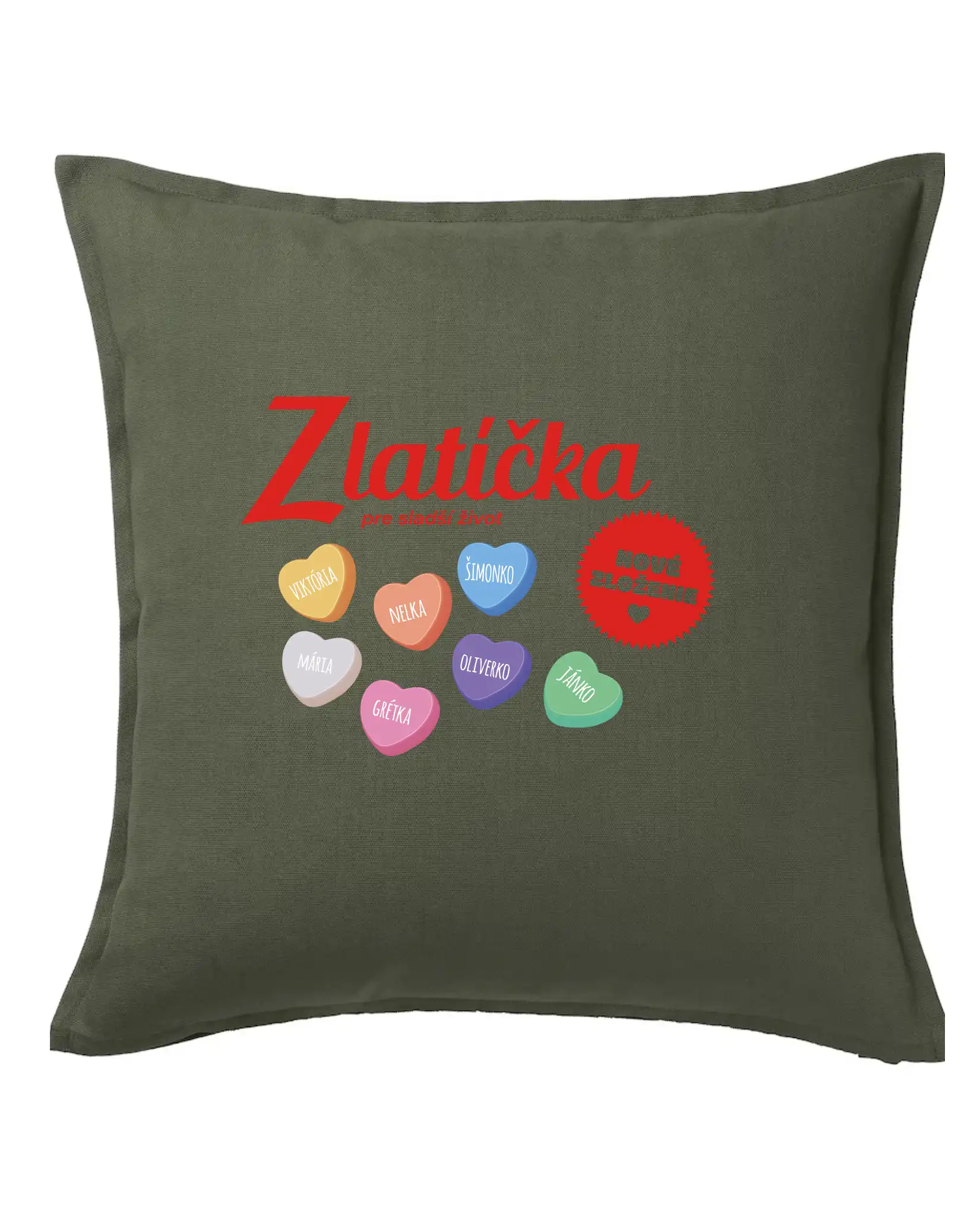 Najlepší darček pre otecka ku dňu otcov - Zlatíčka deti - Vankúš 50x50