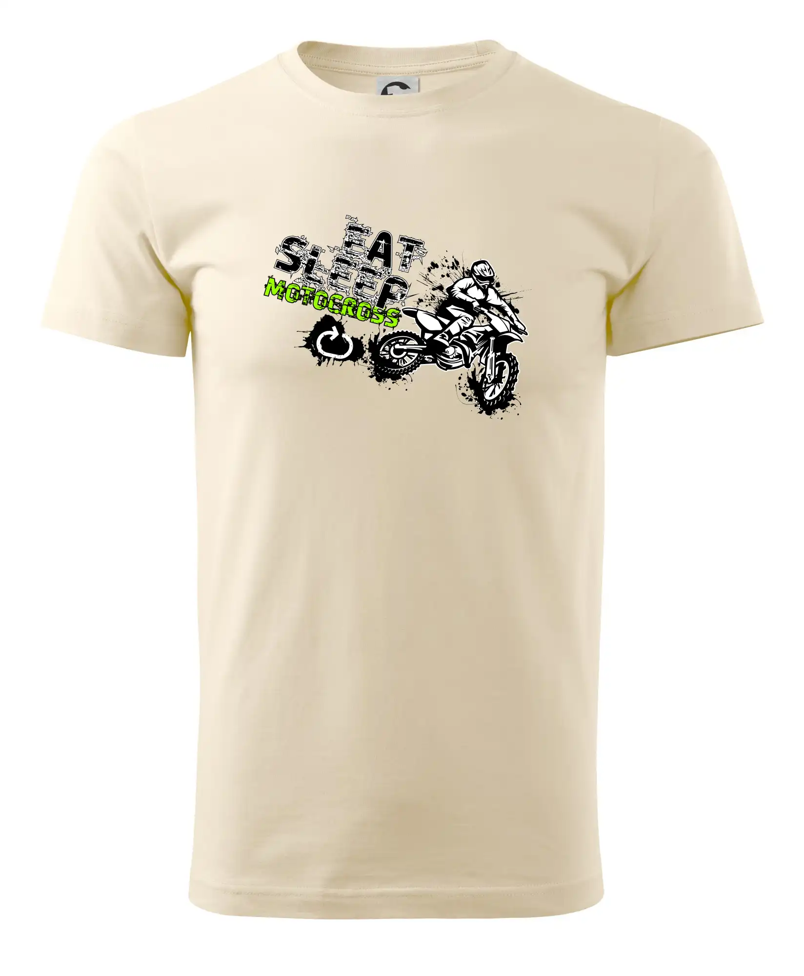 Motocross tričká - Eat Sleep Motocross - Pánske tričko nižšej gramáže