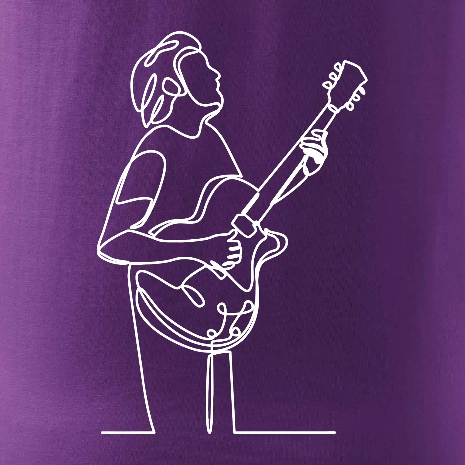 Kytarista jedním tahem