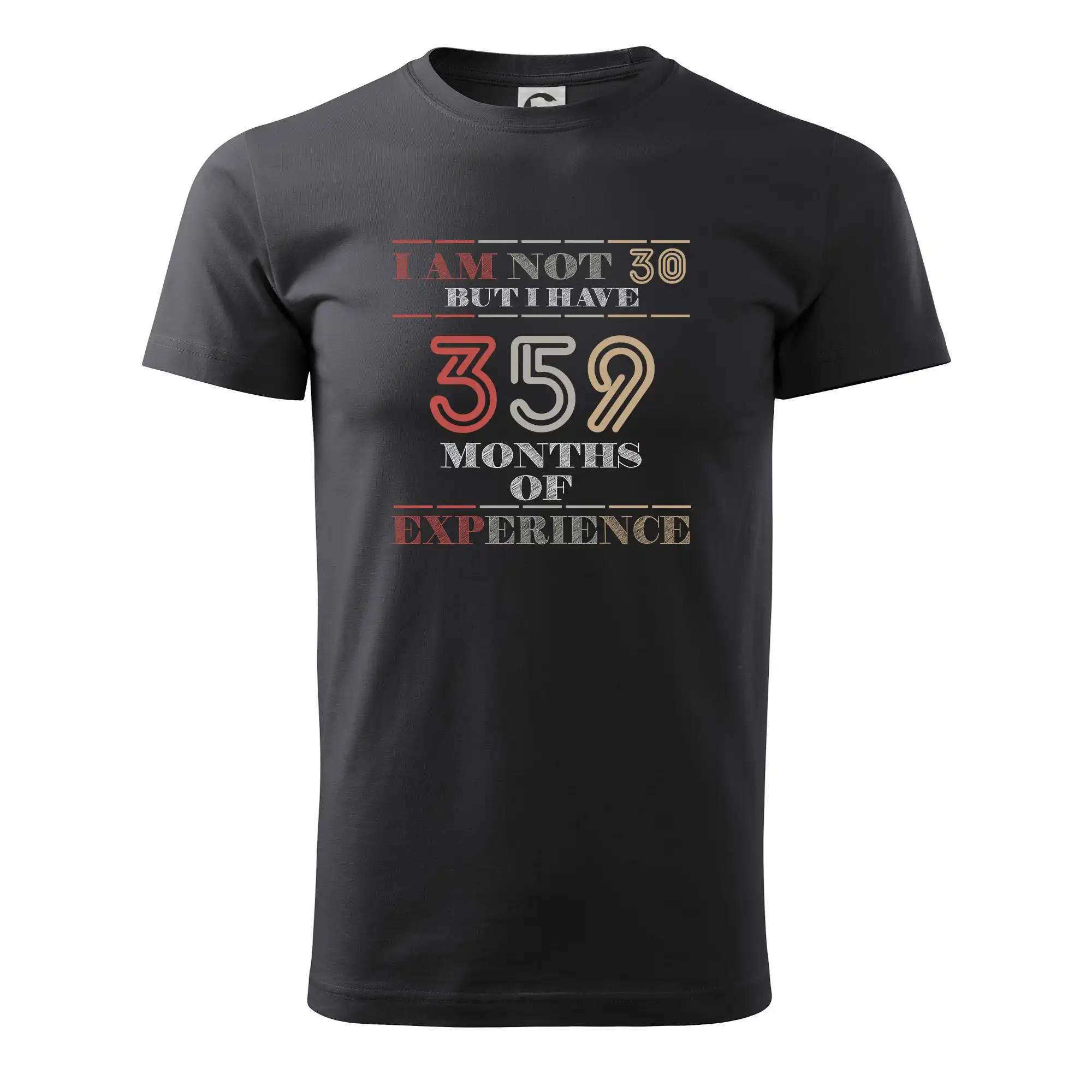 Tričká k narodeninám - 30 years 359 months of experience - Pánske tričko nižšej gramáže