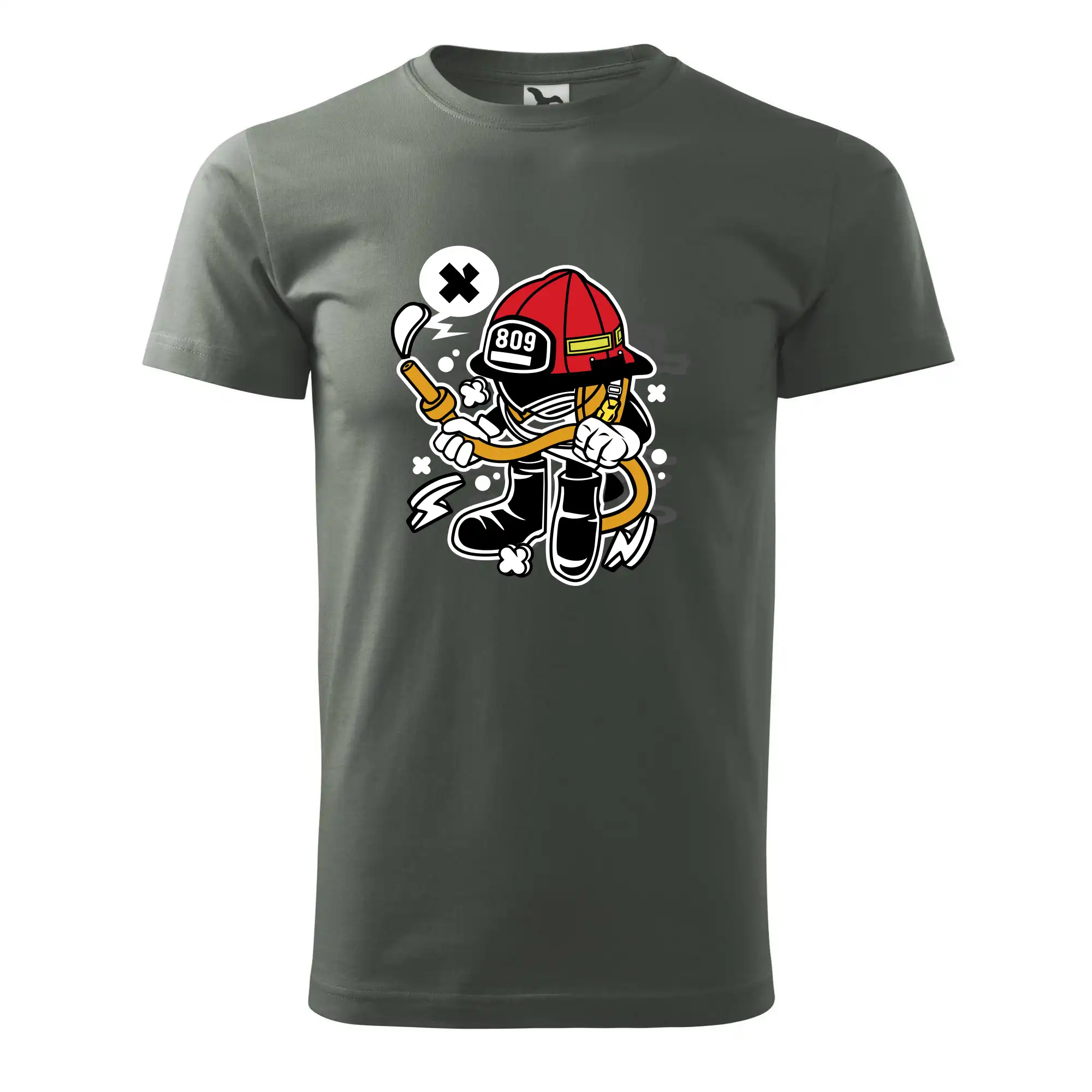 Originálne tričká pre hasičov - Fajrákmen - Pánske tričko nižšej gramáže