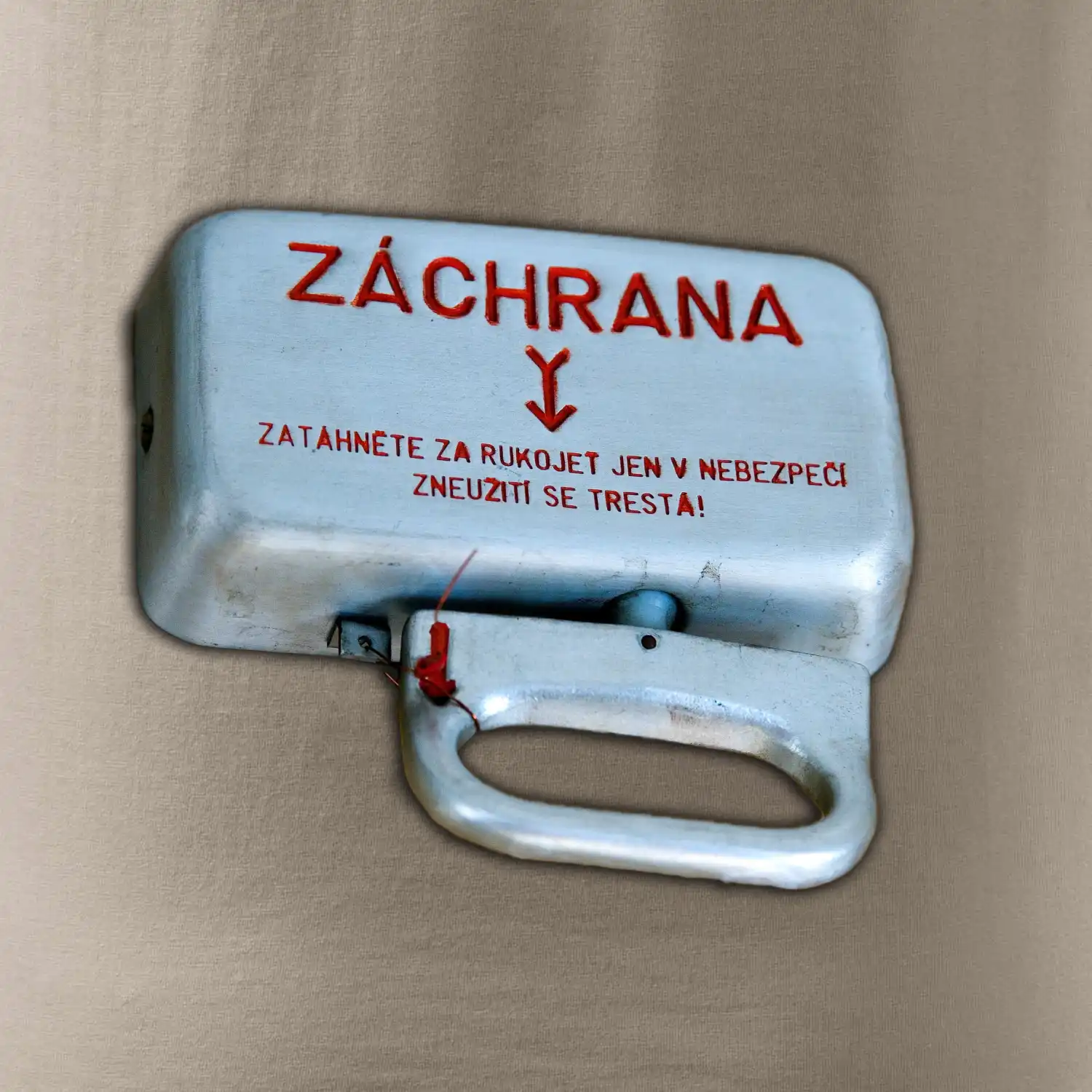 Záchranná brzda vlak