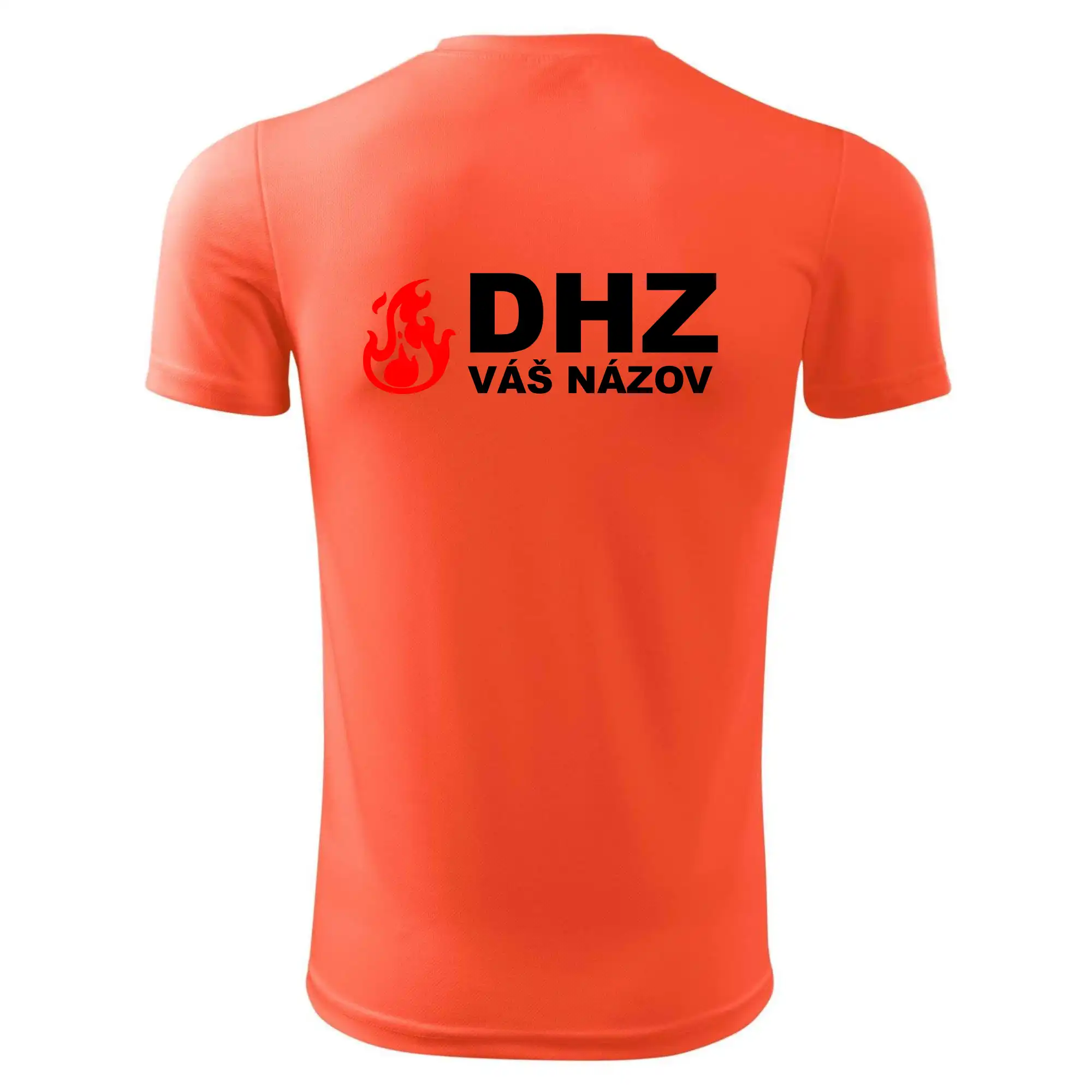 DHZ (oheň, firesport, názov sboru - vlastný nápis)