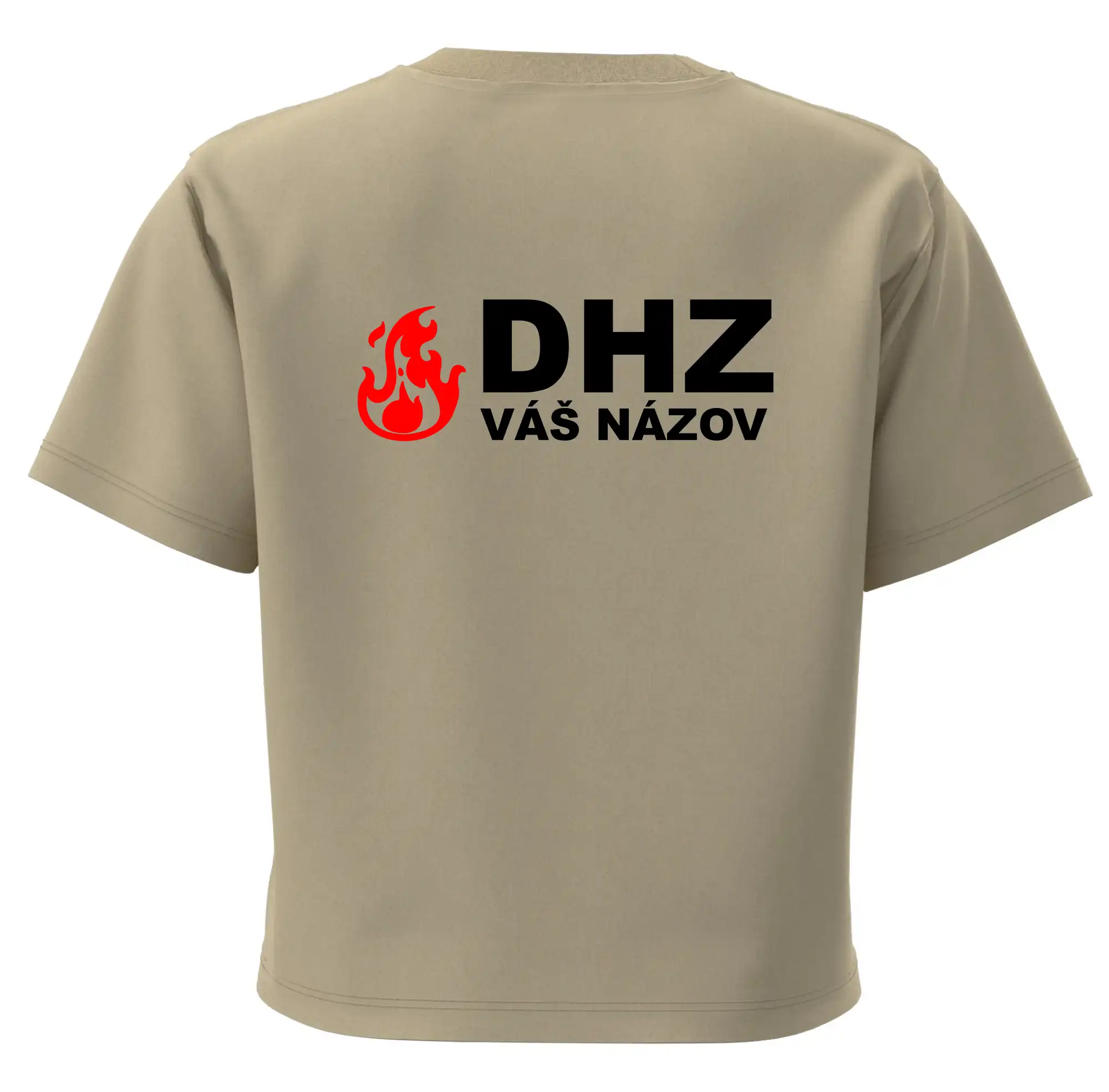 DHZ (oheň, firesport, názov sboru - vlastný nápis)