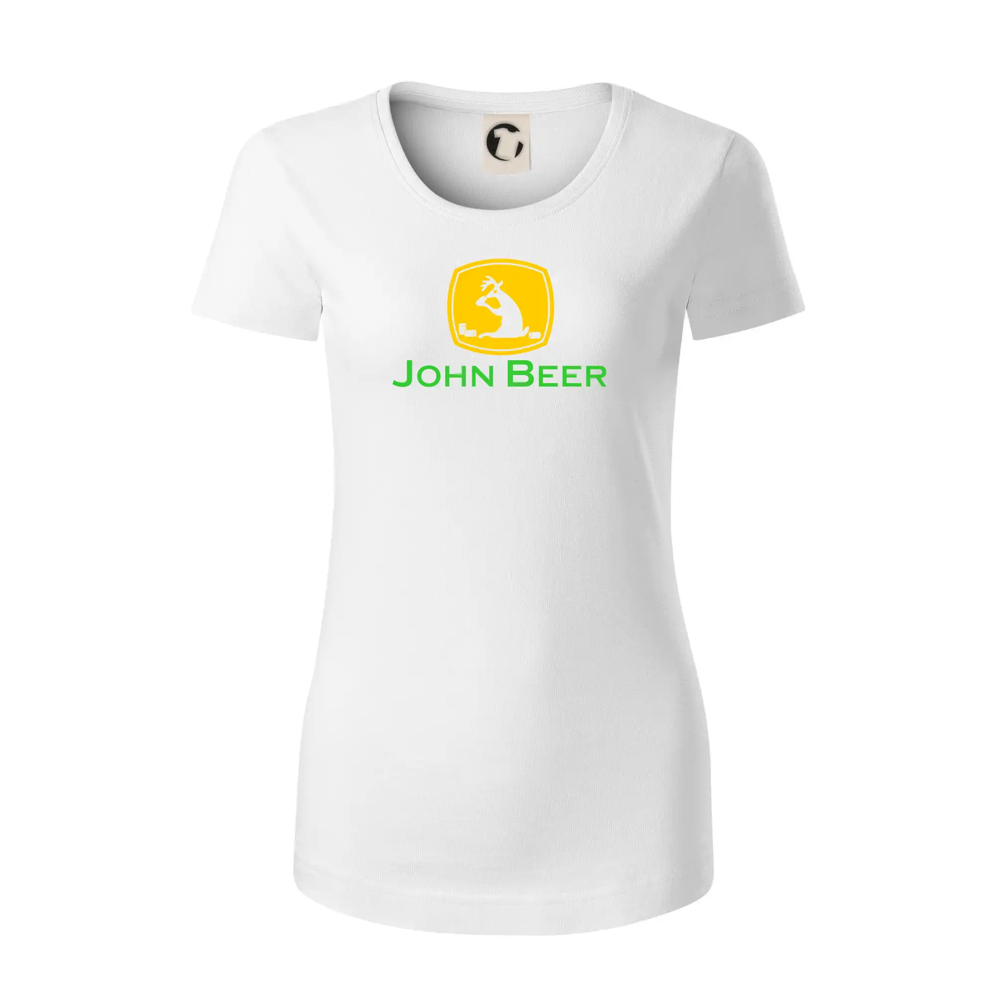 John Beer jelen s pivem