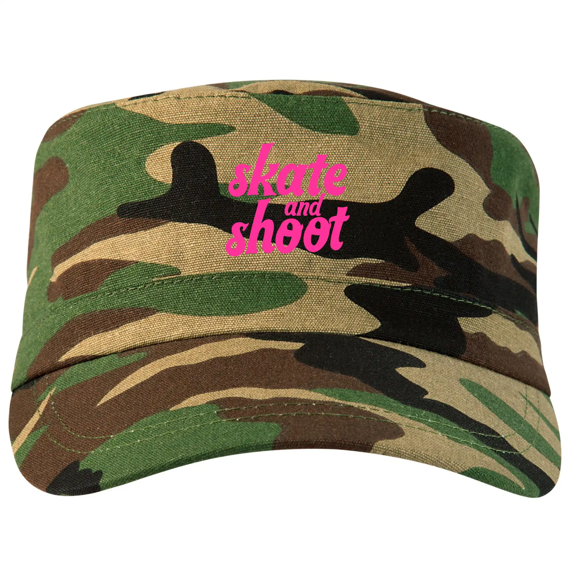 Lyže a Snowboard - Biatlon skate and shoot růžová - Šiltovka CAMO