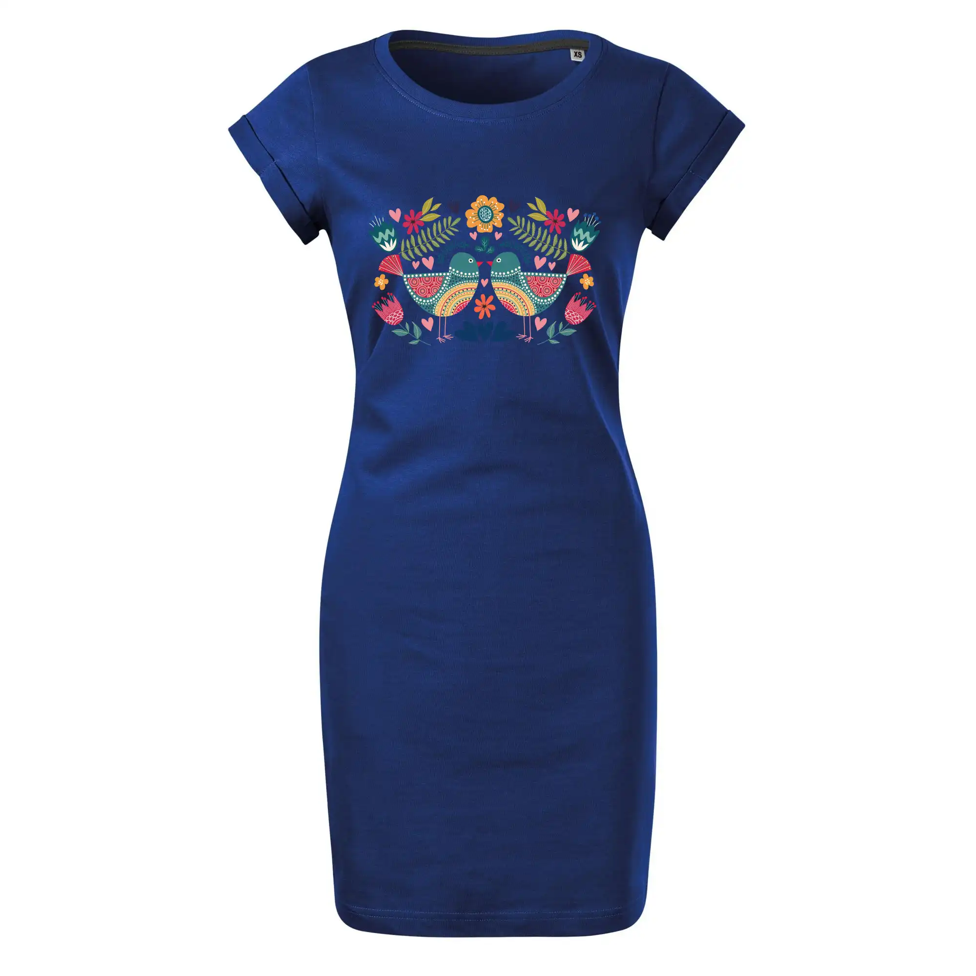 Folklór - dva farebné vtáčiky