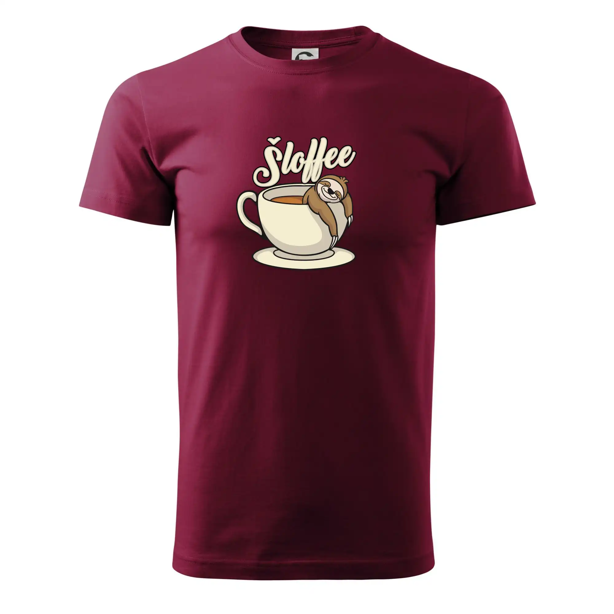 Motívy pre baristu a milovníkov kávy - Šloffee - káva - Pánske tričko nižšej gramáže